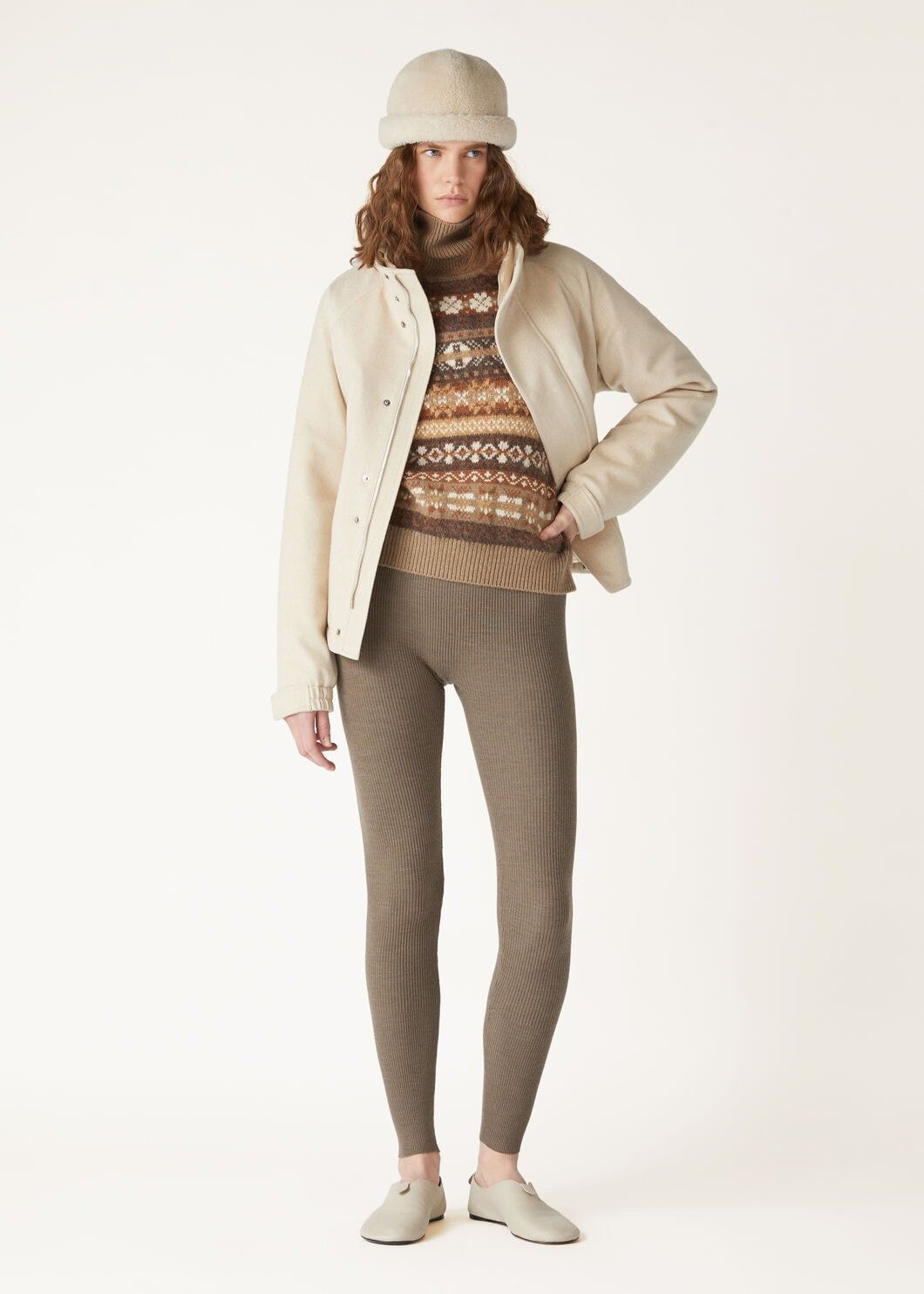 Loro Piana o1w1db10825 FAO5809 Scopello Turtleneck Sweater Multicolor Size M / US 6-8 / IT 42-44 - 2 Thumbnail