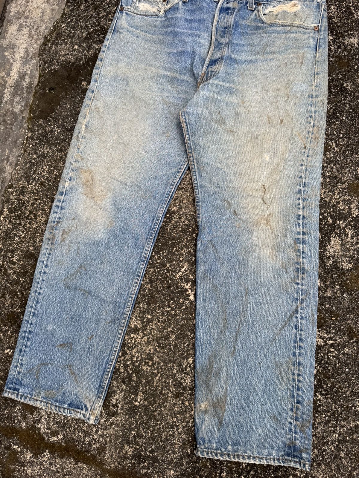 Levi's × Vintage Vintage 80s Levis 501xx USA denim jeans Size US 36 / EU 52 - 2 Thumbnail