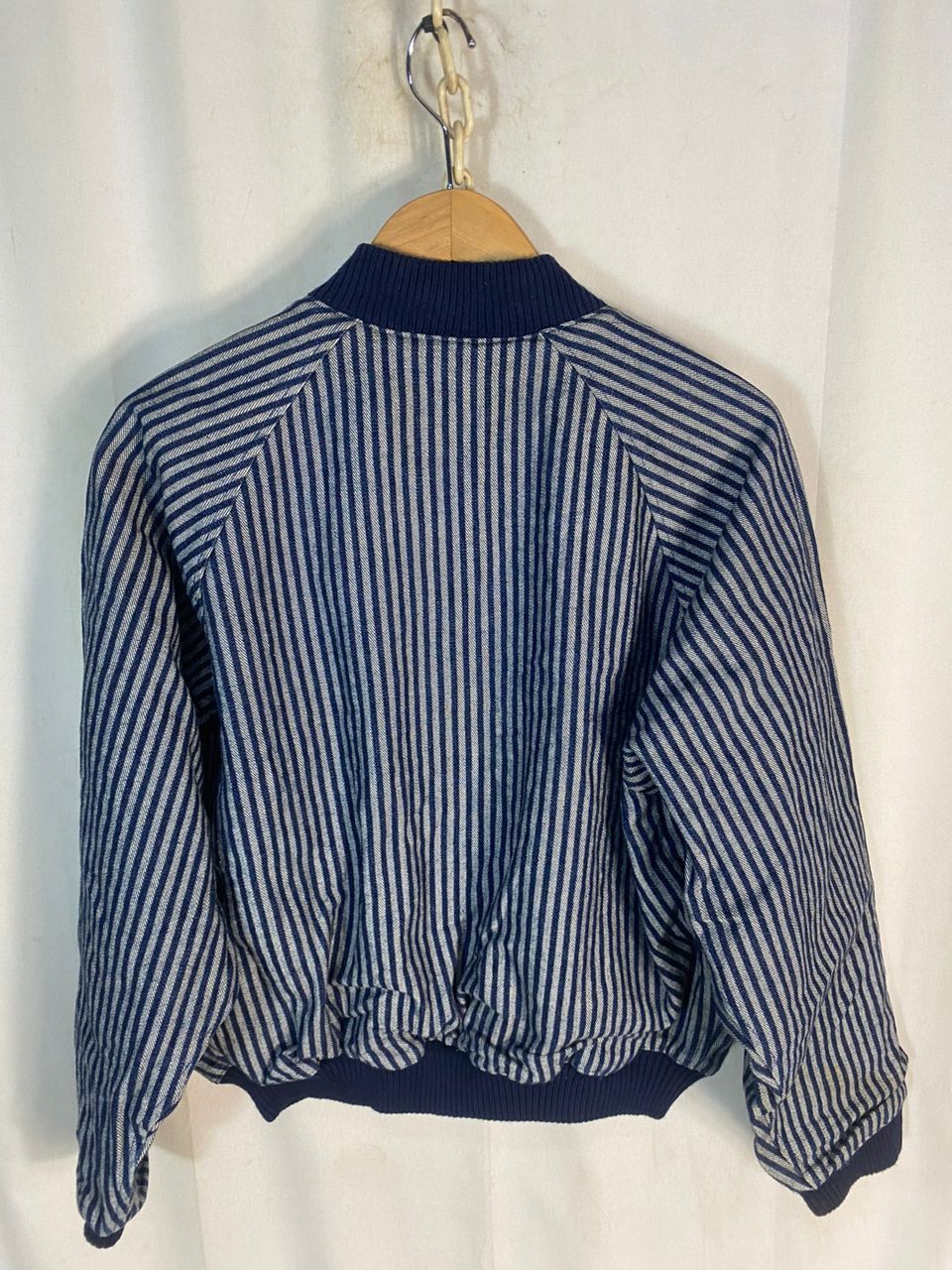 Japanese Brand × Vintage Vintage pineapple county stripe denim snap button jacket Size US M / EU 48-50 / 2 - 15 Thumbnail