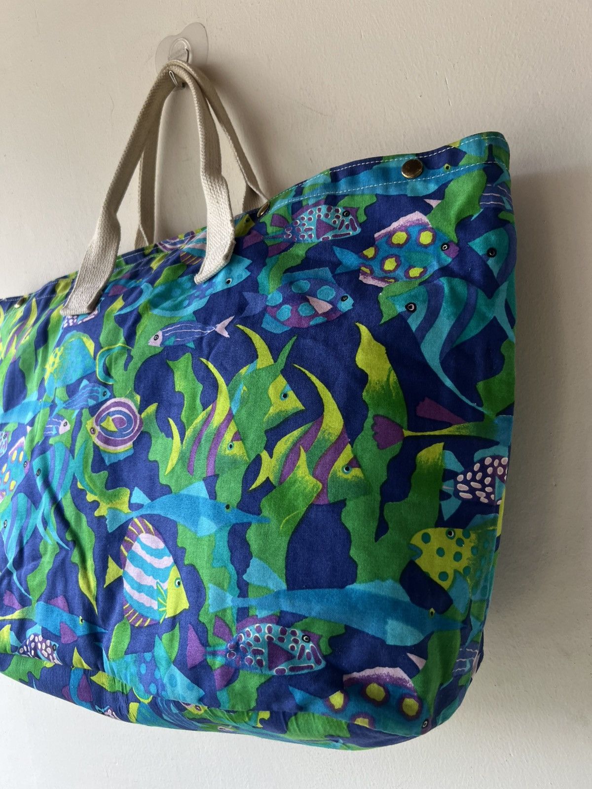 L.L. Bean RARE! 70s L.L. Bean All Print Tote Bag Size ONE SIZE - 20 Thumbnail
