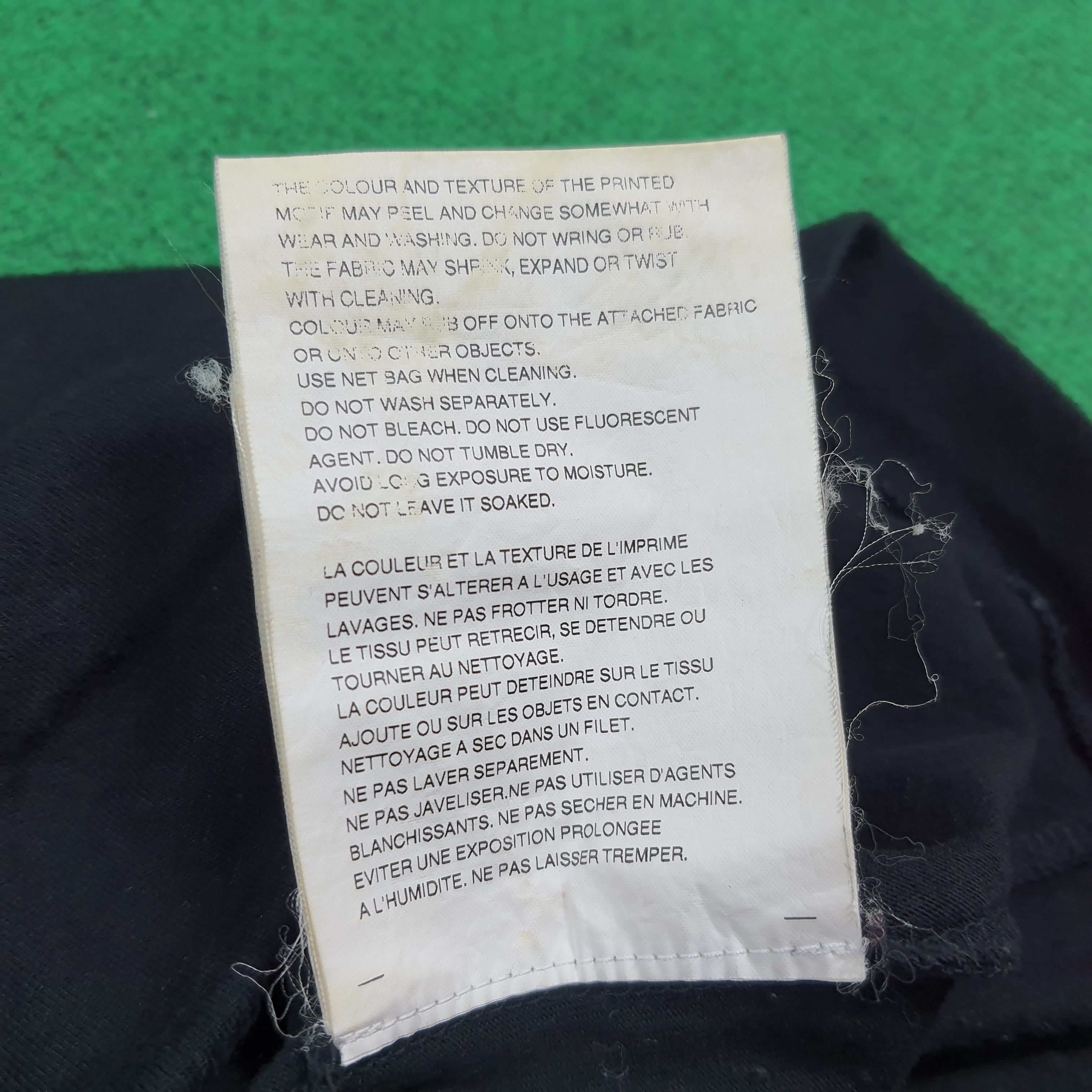 Comme des Garcons Homme Vintage 90s Comme Des Garcons Quotes Japan Tshirt C299N19 Size US M / EU 48-50 / 2 - 9 Thumbnail
