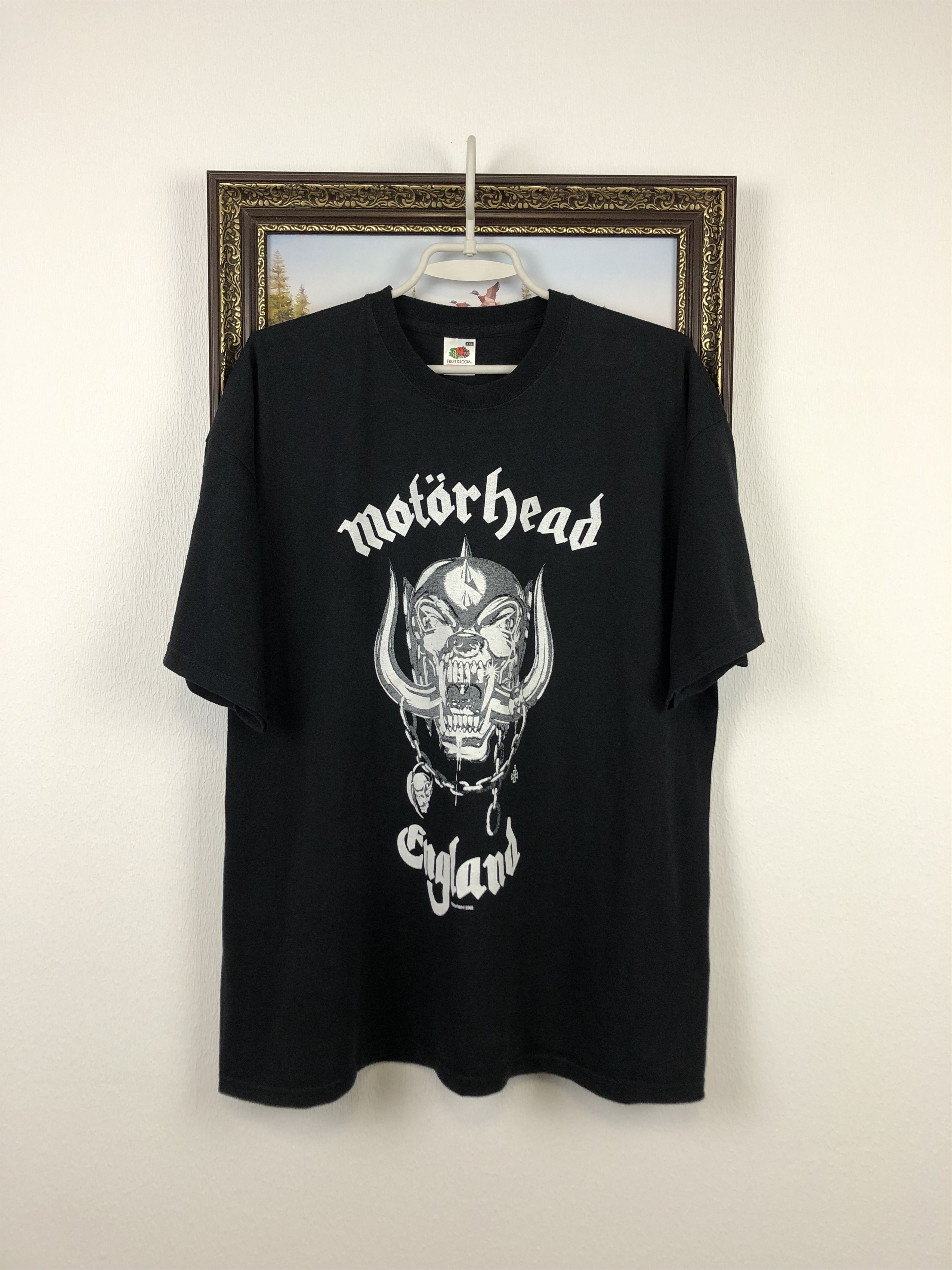 Vintage 2003 Motorhead England Tour Shirt Band Rare Tee