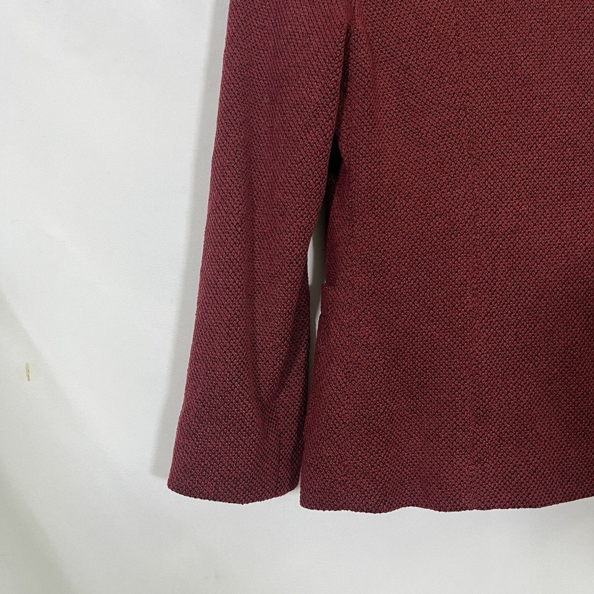 Japanese Brand BELLE PONETTI VINTAGE TEXTURED BUTTON UP JACKET Size XS / US 0-2 / IT 36-38 - 9 Thumbnail