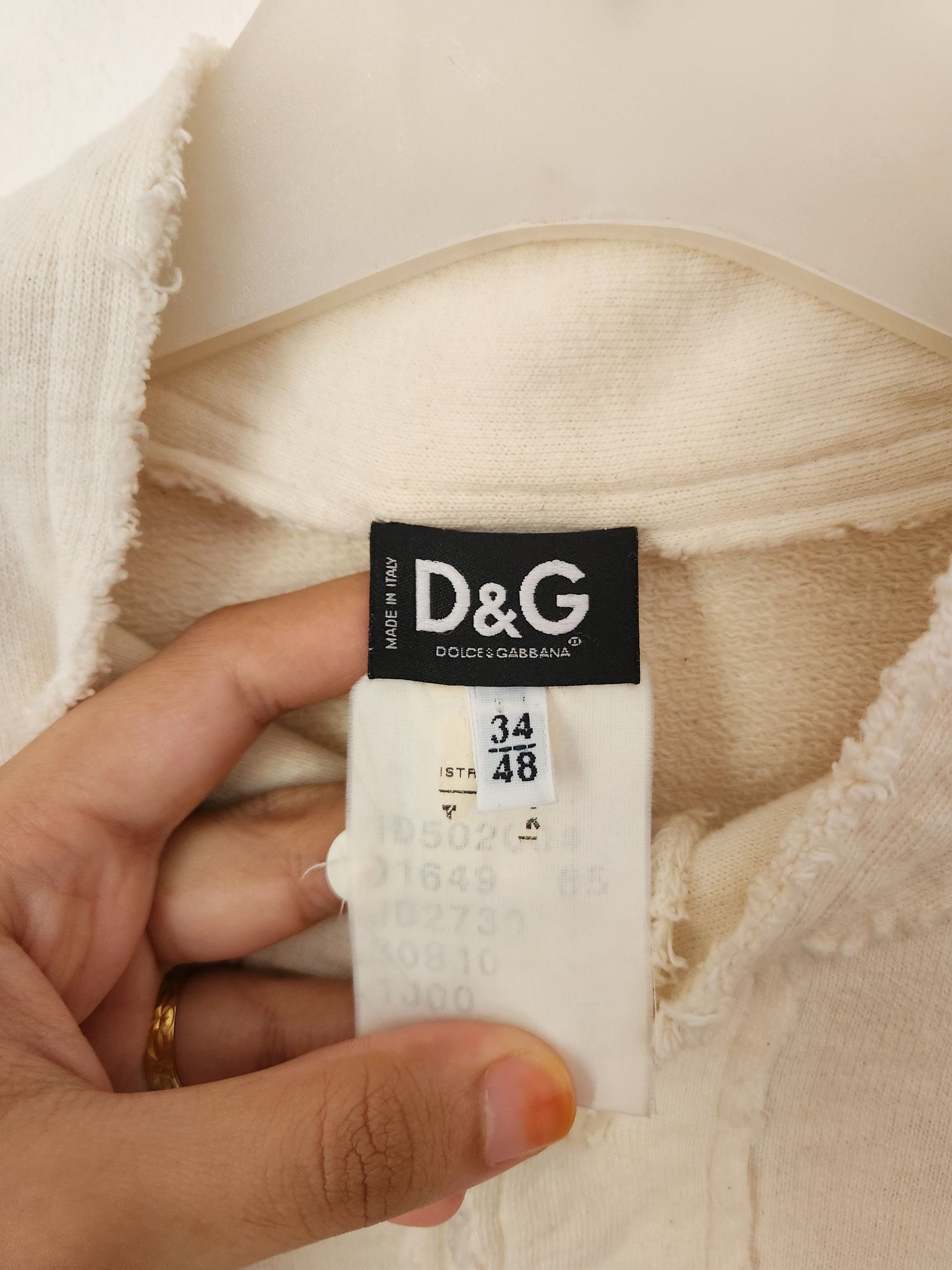 Dolce & Gabbana Dolce&Gabbana Long Sleeve Tee Size US M / EU 48-50 / 2 - 9 Thumbnail