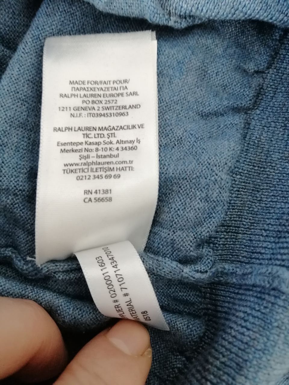 Polo Ralph Lauren Polo Ralph Lauren Wool Sweate Size L Size US L / EU 52-54 / 3 - 7 Thumbnail