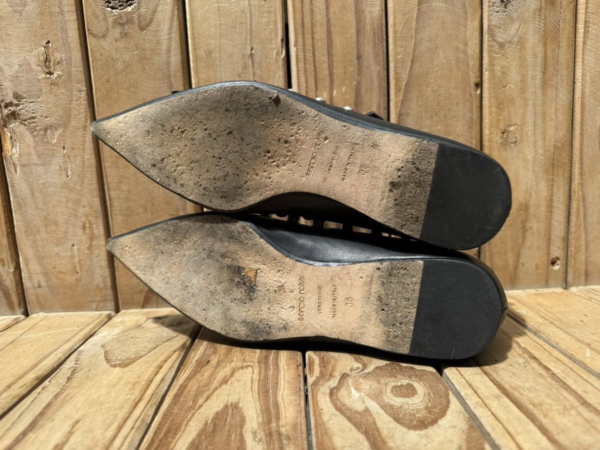 Sergio Rossi Sergio Rossi black women’s leather flats EUR 36 US 6 Size US 6 / IT 36 - 14 Thumbnail