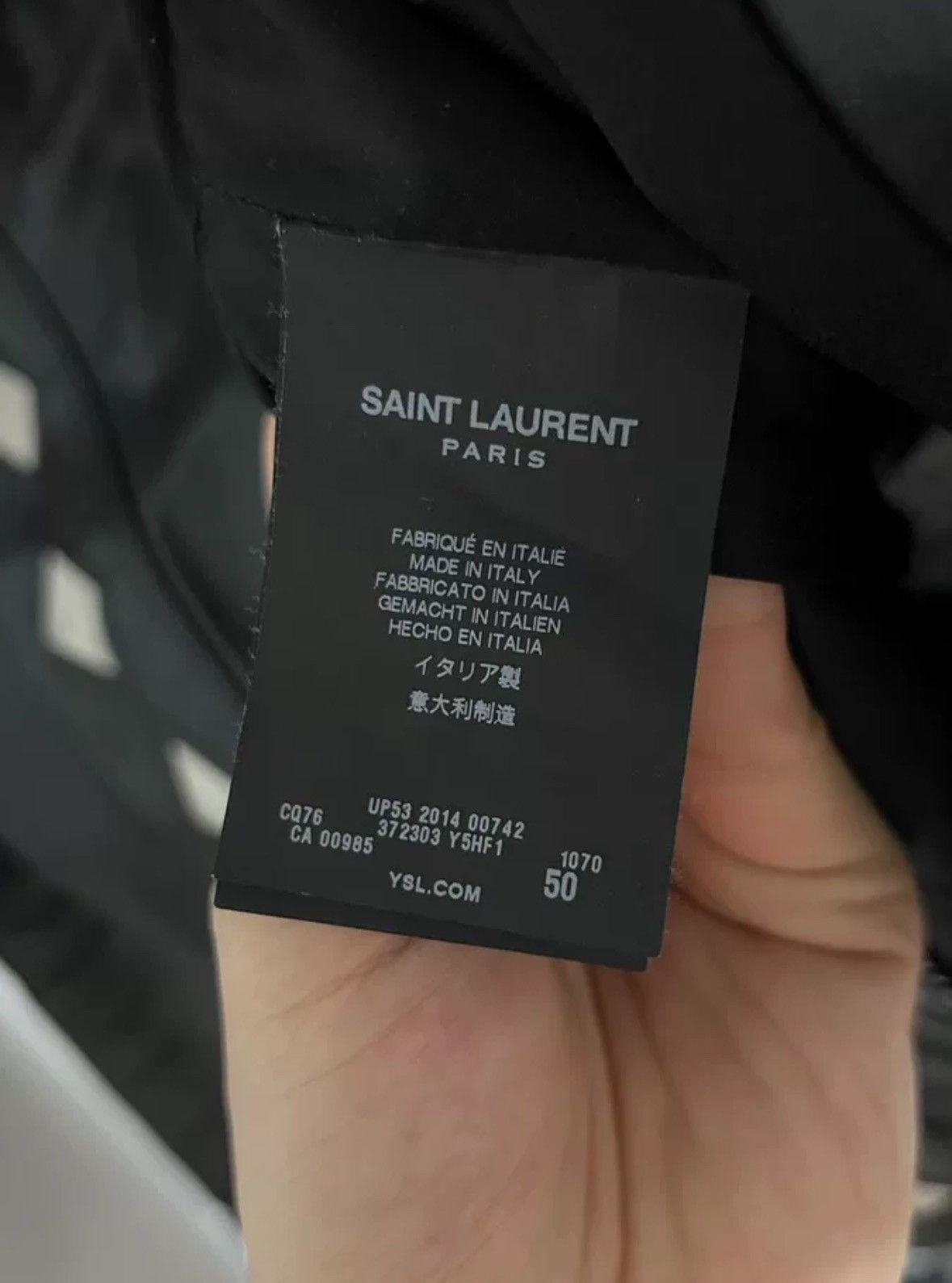 Saint Laurent Paris Saint Laurent 14fw jacket2412-Nextarrow Size US M / EU 48-50 / 2 - 6 Thumbnail