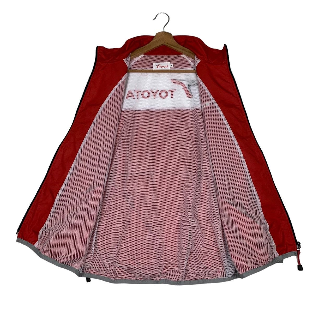Japanese Brand TOYOTA Embroidered Big Logo Red Light Jacket #0928-C41 Size US M / EU 48-50 / 2 - 12 Thumbnail