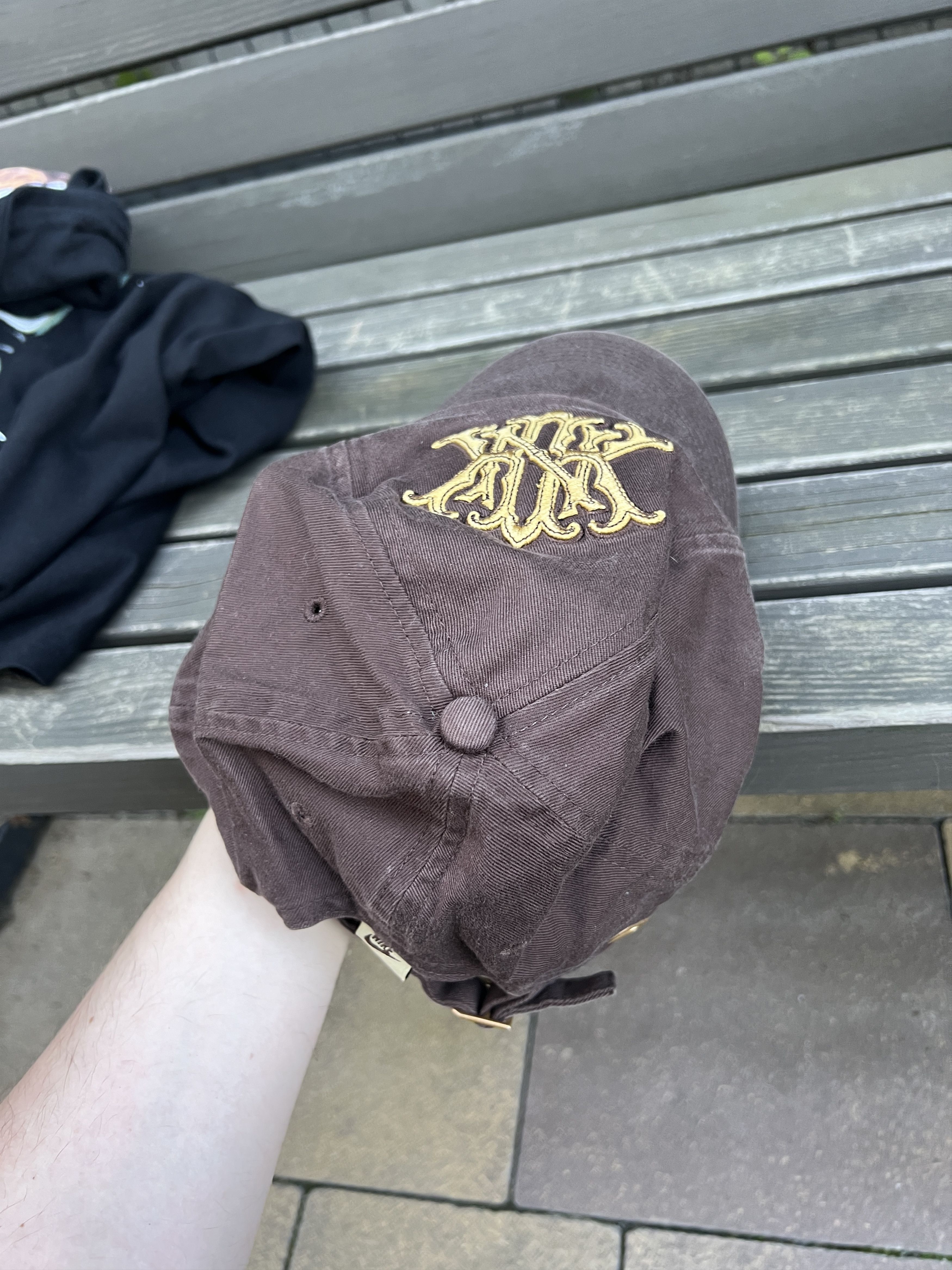 Nike Nike Sportswear Vintage Brown Faded Cap Size ONE SIZE - 5 Thumbnail