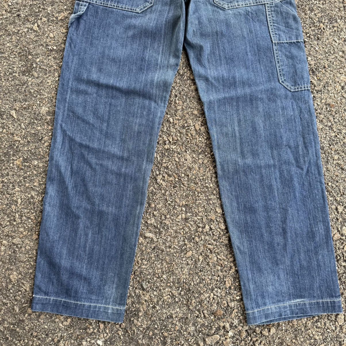 Japanese Brand W32 Vintage Hanjiva Bush Pants Faded Denim Jean Pants Size US 32 / EU 48 - 10 Thumbnail