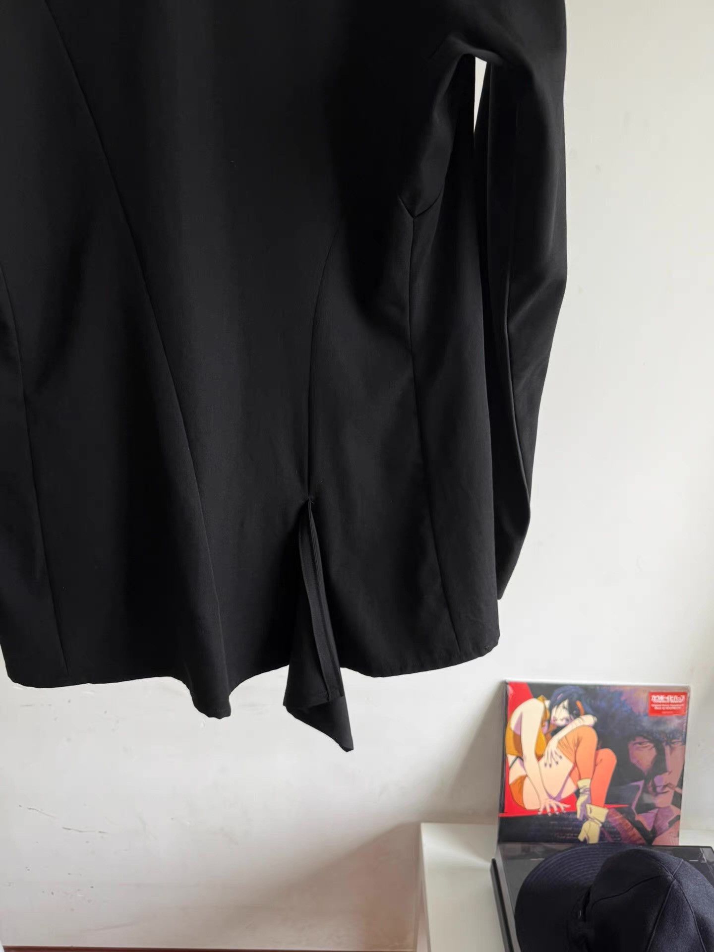 Yohji Yamamoto Yohji Yamamoto Noir Asymmetrical Blazer Q17 Size 50R - 2 Thumbnail