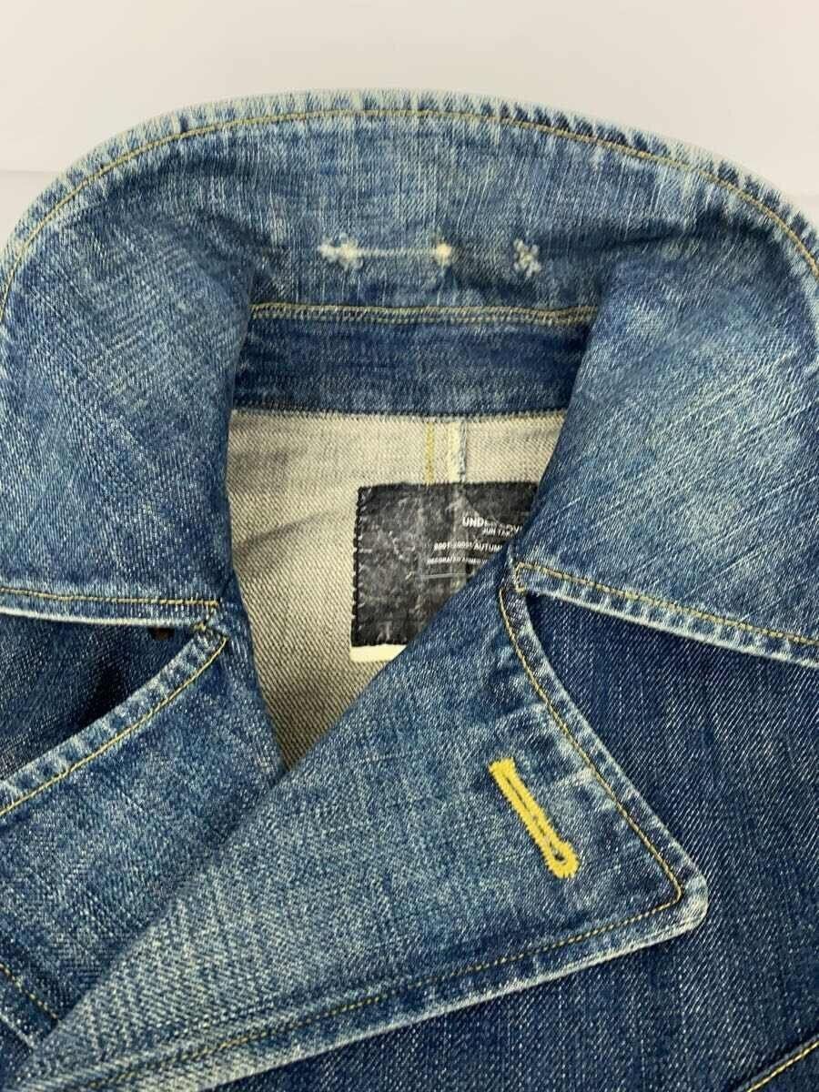 Number (N)ine AW01 "DAVF" Reconstructed Denim Coat Size US M / EU 48-50 / 2 - 3 Thumbnail