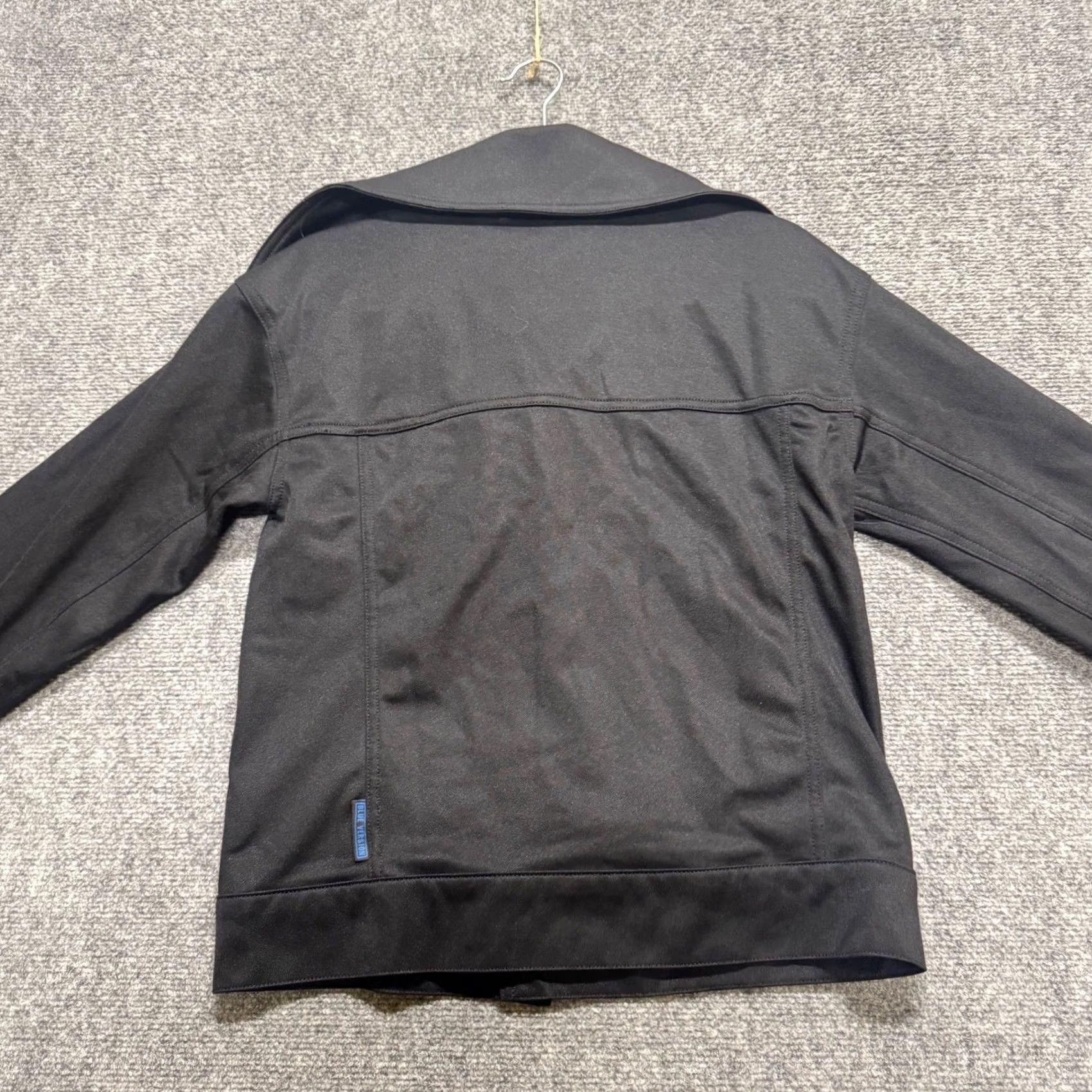 Adidas Adidas Track Jacket Blue Version Firebird Women Sz 4 Button Up Black Size S / US 4 / IT 40 - 2 Thumbnail