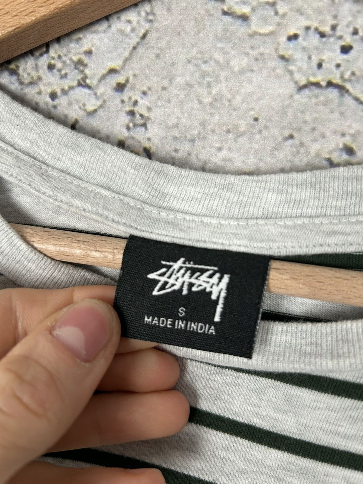 Stussy Vintage Stussy International Stripped Tee Streetwear Hype Size US S / EU 44-46 / 1 - 4 Thumbnail