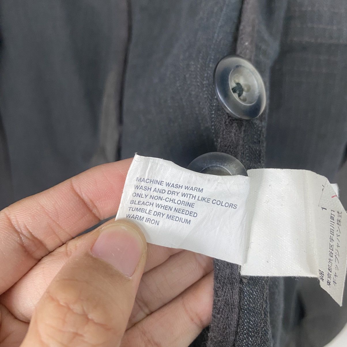 Japanese Brand Gap hickori denim button jacket Size US M / EU 48-50 / 2 - 17 Thumbnail