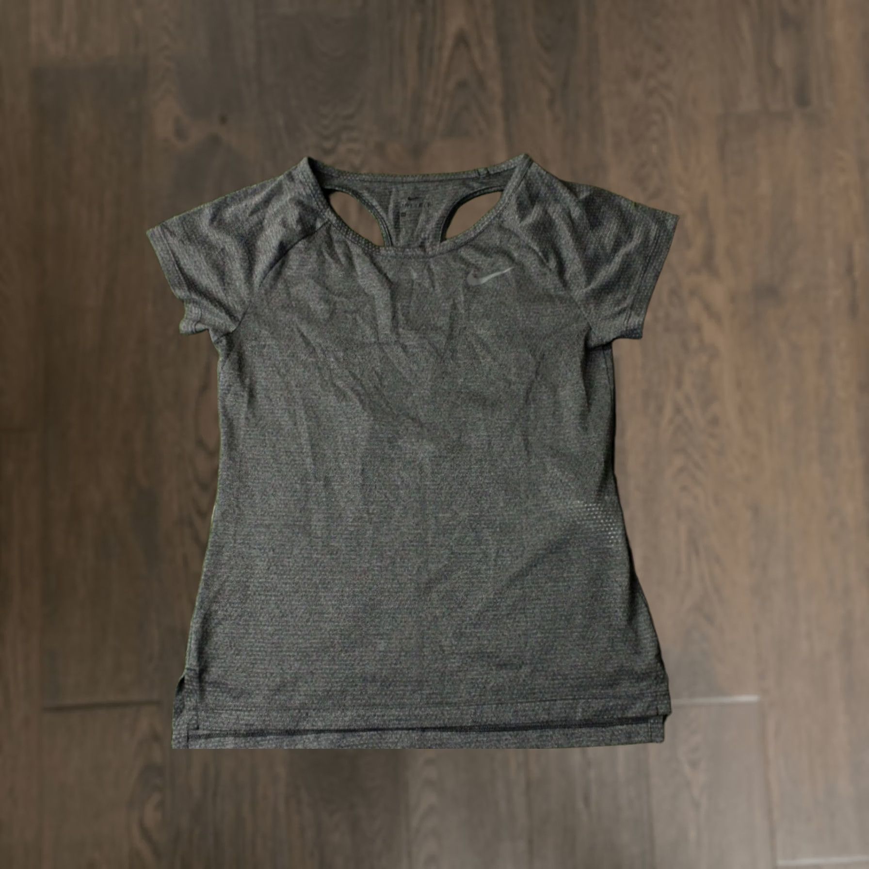 Nike Nike Dri-FIT Running Shirt Women Training XS Gray T-Shirt/TEE Short Sleeve Sport Jersey Size XS / US 0-2 / IT 36-38 - 1 Thumbnail