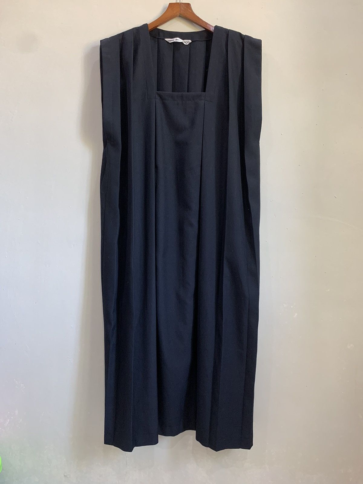 Vintage Vintage 80s comme des garcons pleated dress Size L / US 10 / IT 46 - 2 Thumbnail