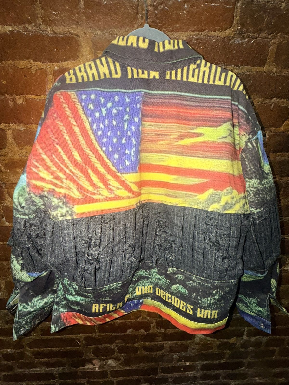 Who Decides War Who Decodes War long sleeve polo Size US M / EU 48-50 / 2 - 3 Thumbnail