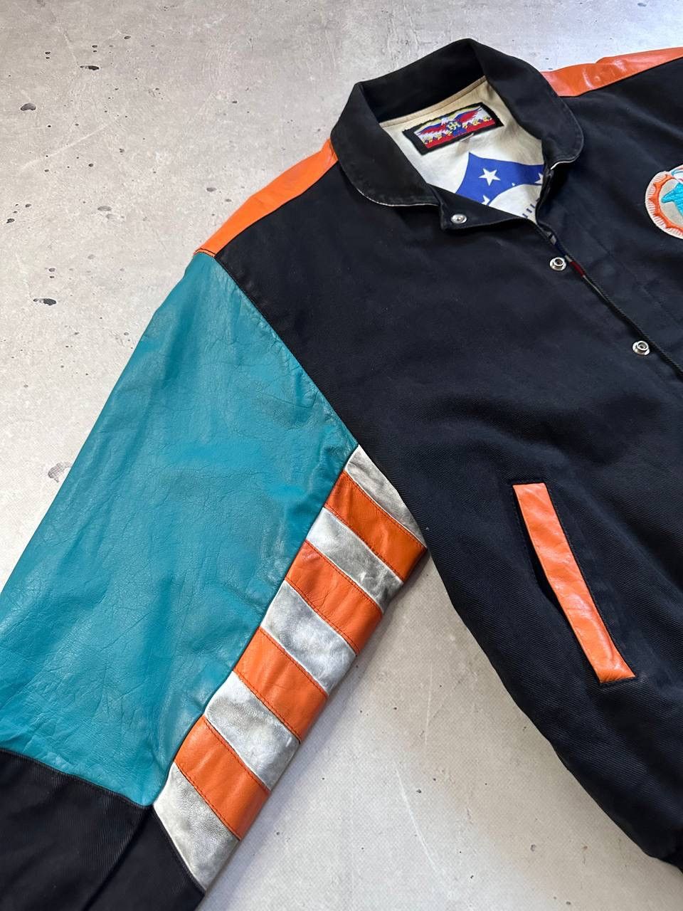 NFL Vintage Miami Dolphins NFL Leather Varsity Jacket XL USA Size US XL / EU 56 / 4 - 19 Thumbnail
