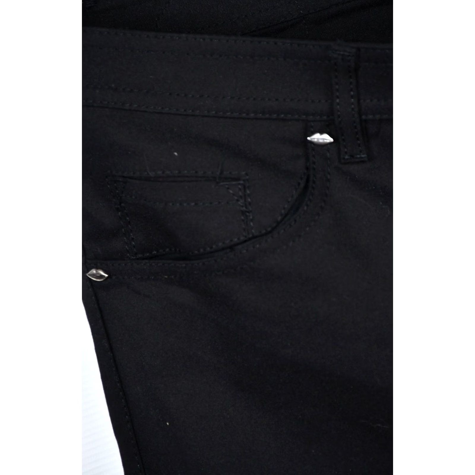Vintage TOM REBL Pants Mens Black Cotton/Nylon 54 Size US 38 / EU 54 - 5 Thumbnail