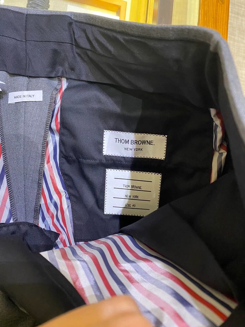 Thom Browne Thom Browne Classic slim dress pants Size 26" / US 2 / IT 38 - 6 Thumbnail