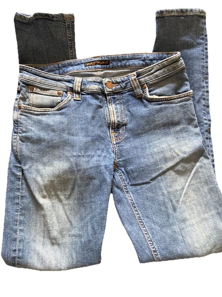 Nudie Jeans Skinny Low waist Nudie Jeans Organic 31W X 32L RRP: £145 Size 31" - 1 Thumbnail