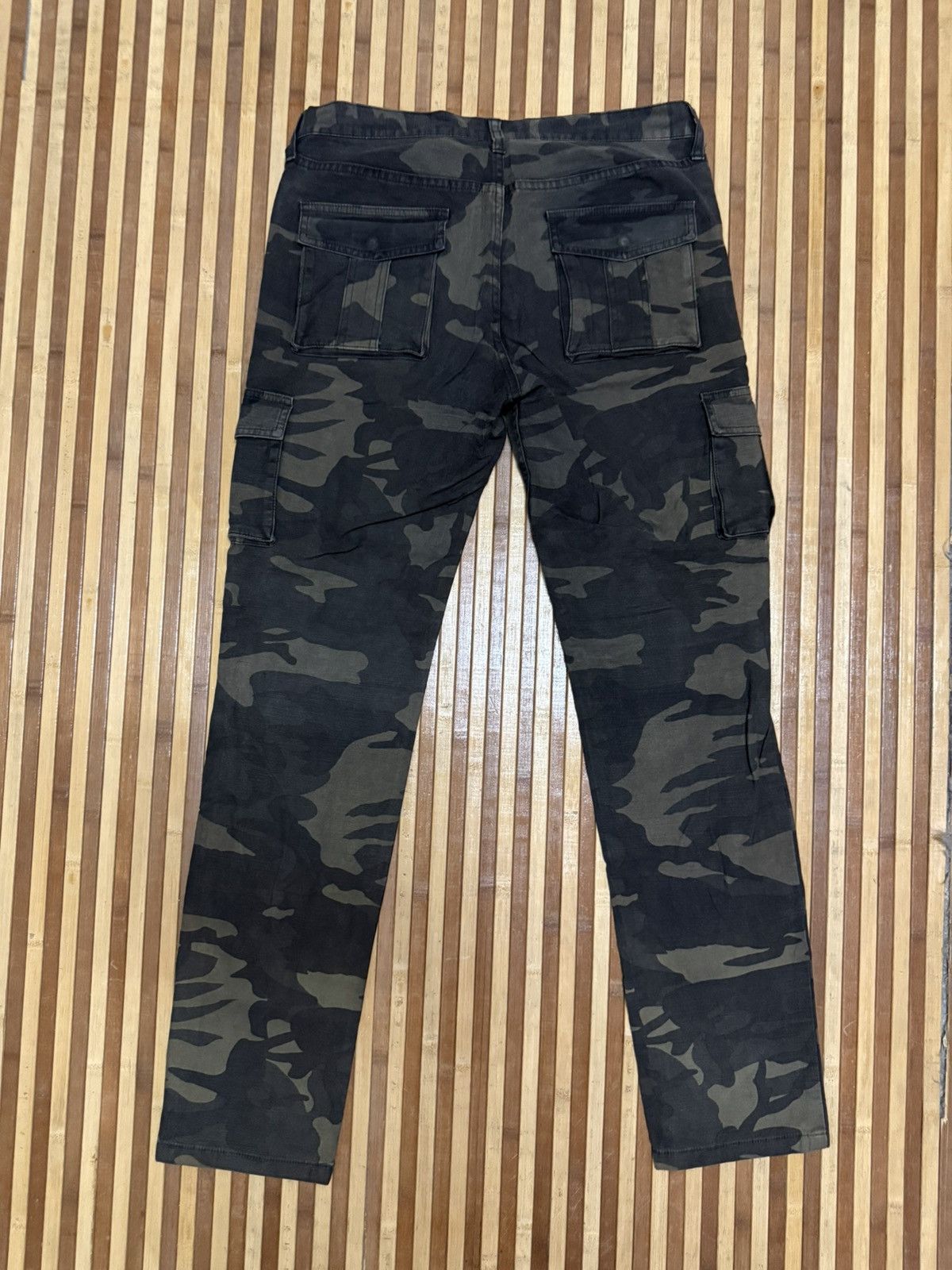 Japanese Brand Big Smith Camouflage Cargo Pants Streetwear / Multipocket Size US 32 / EU 48 - 5 Thumbnail