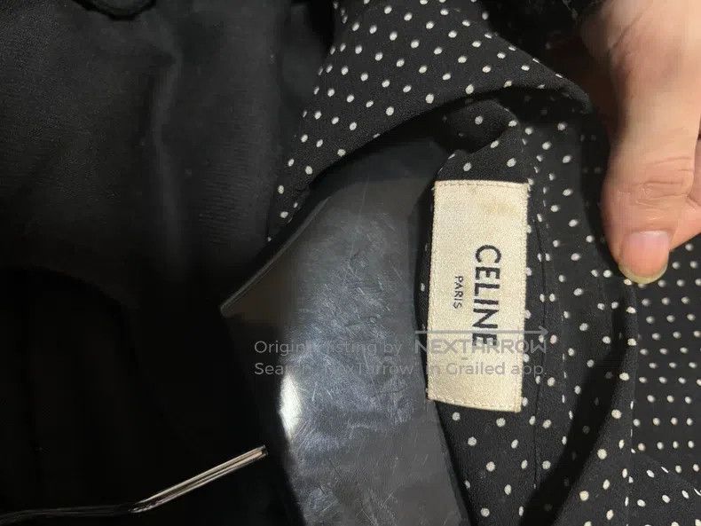 Celine CELINE Small Polka Dot Shirt Size XS / US 0-2 / IT 36-38 - 5 Thumbnail
