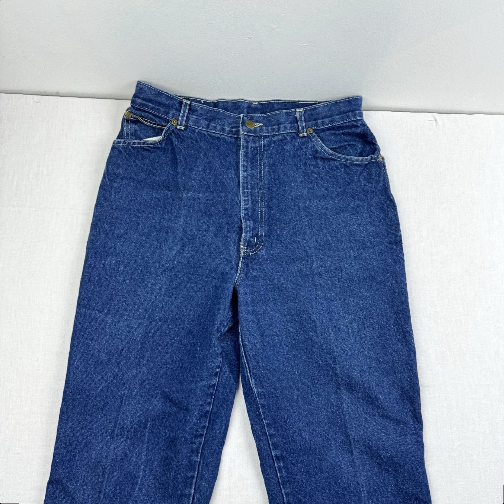 Vintage VINTAGE CHIC Jeans Womens 16 Blue High Waist Mom Jeans Made In USA Y2K Size 38" / US 16 / IT 52 - 2 Thumbnail