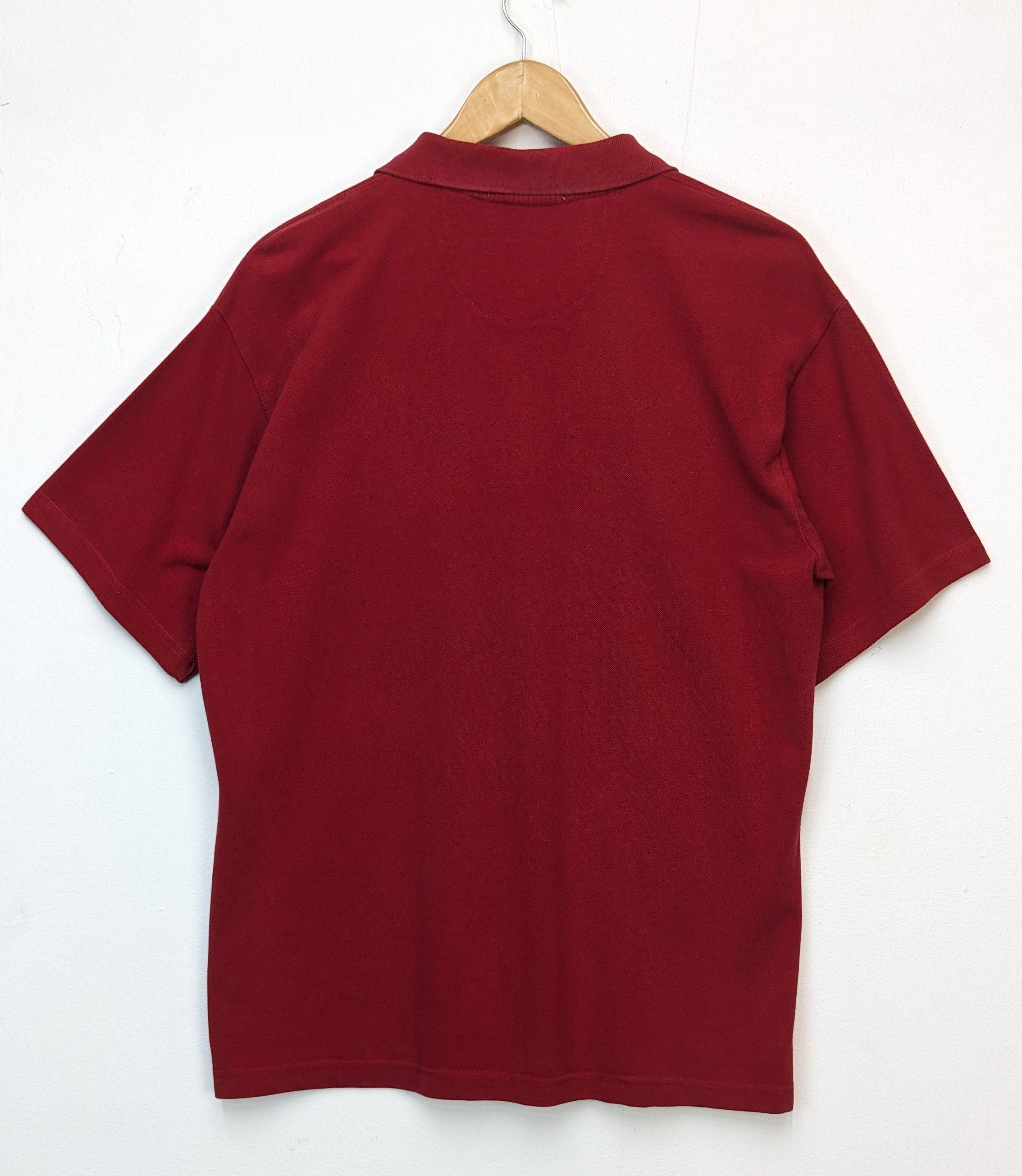 Burberry Vintage Burberrys Made in England Polo Tshirt Size US XL / EU 56 / 4 - 2 Thumbnail