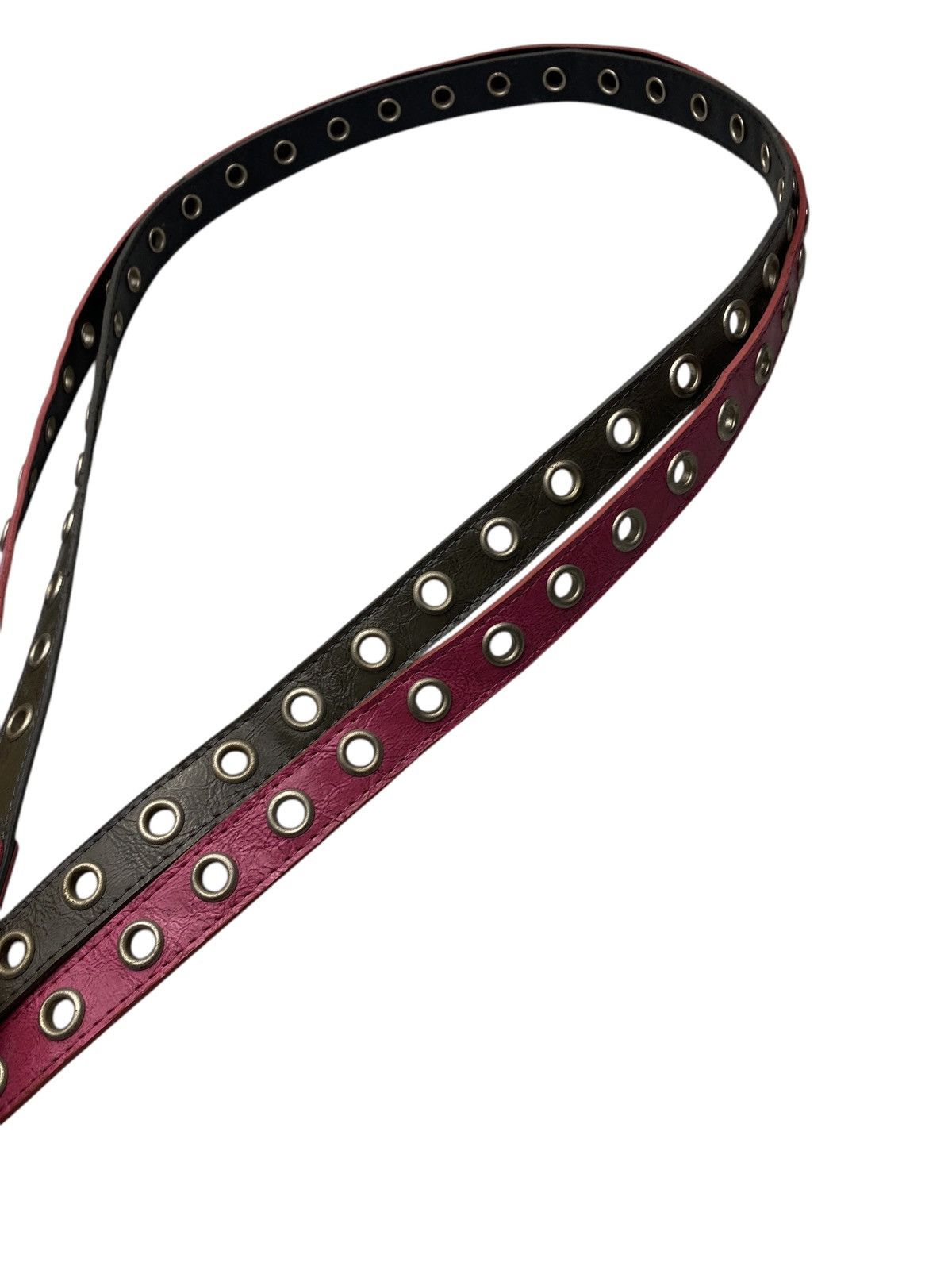 If Six Was Nine 2000's UGIZ Hybrid Ring Black Pink Y2K Belt Size ONE SIZE - 4 Thumbnail