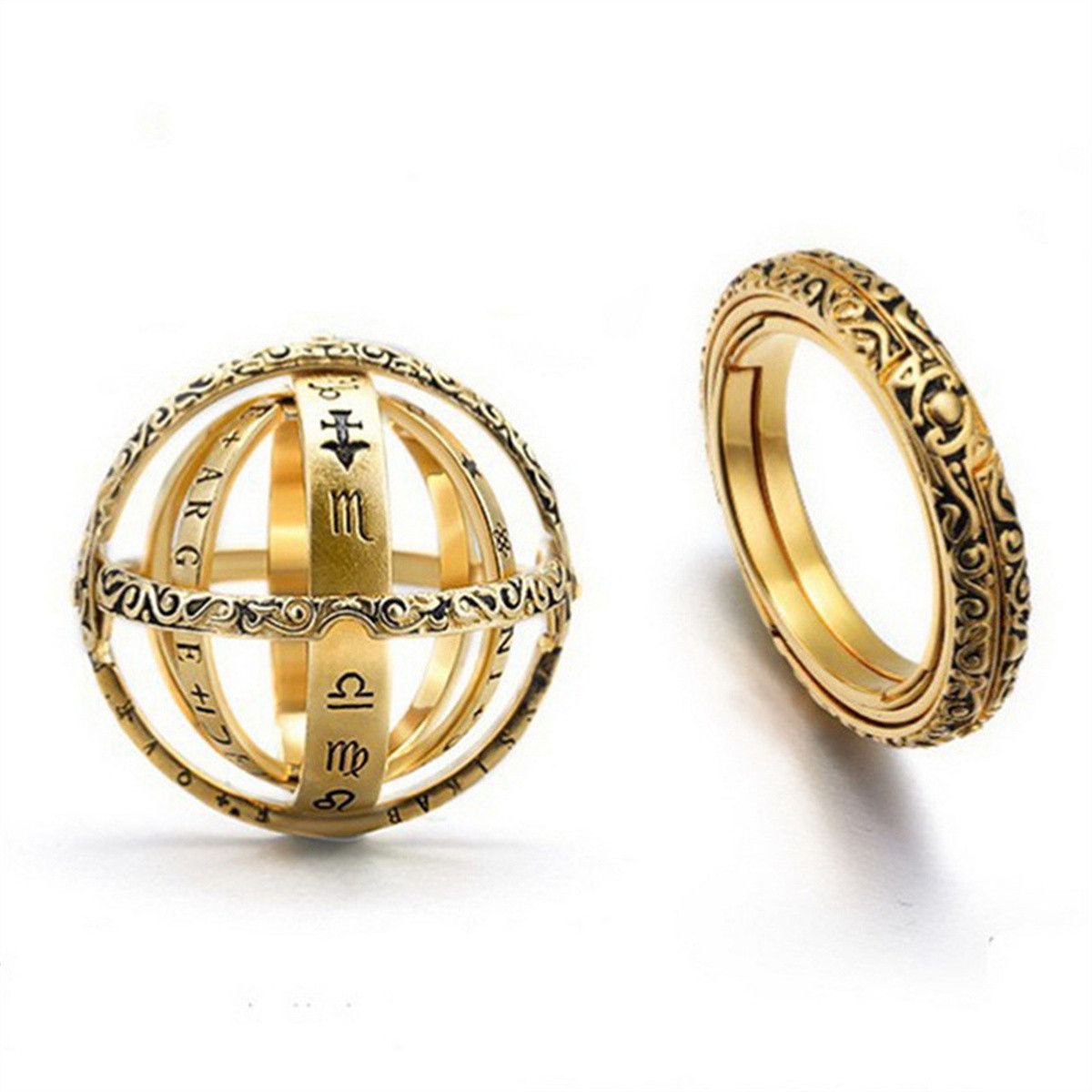 Vintage Astronomical Ring Size 6-12🔥🔥🔥 Size ONE SIZE - 1 Thumbnail