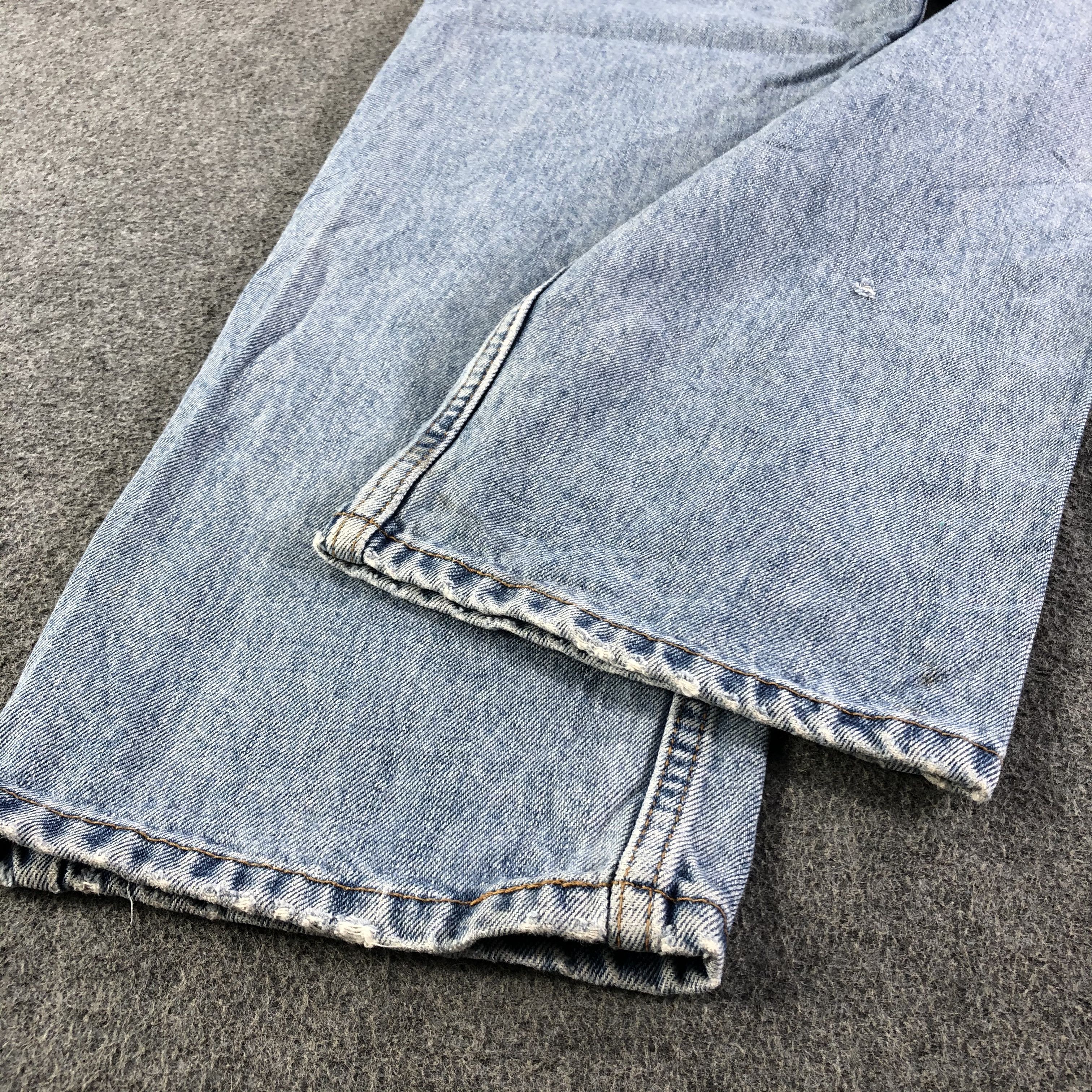 Levi's Vintage Blue Wash Levis 505 Jeans-J3046 Size US 35 - 6 Thumbnail