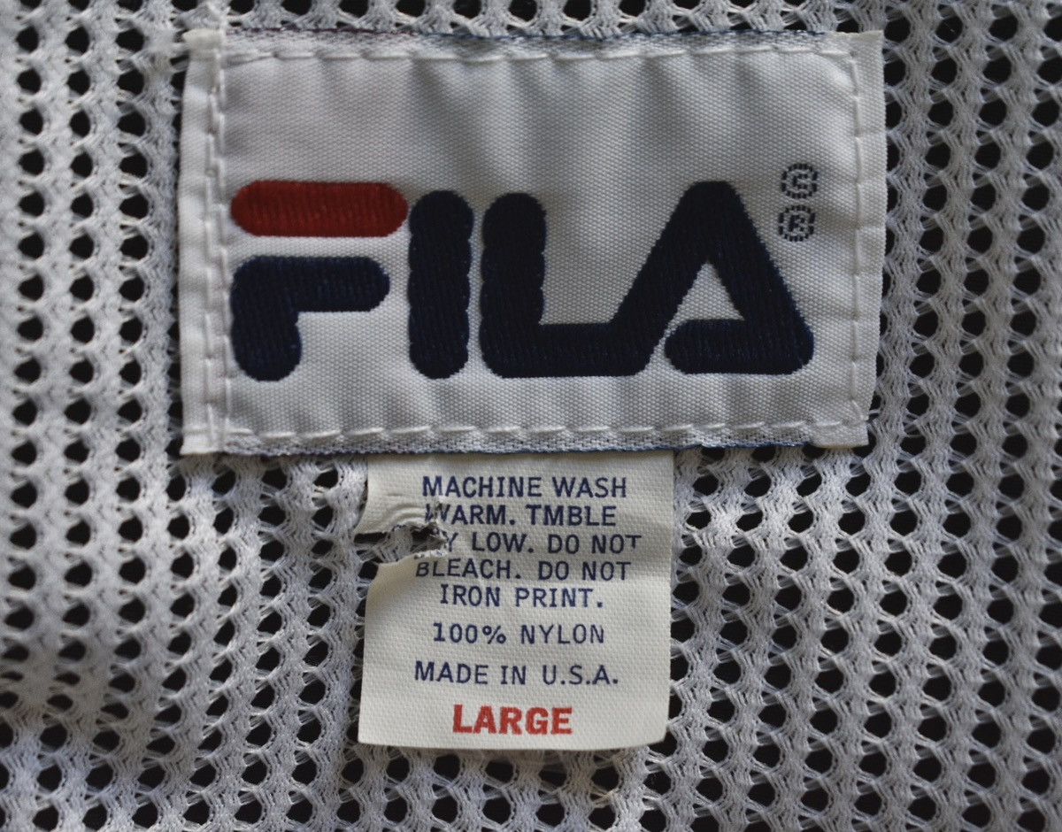 Fila × Vintage Vintage 90s Fila Fullzip Jacket (L) Size US L / EU 52-54 / 3 - 7 Thumbnail