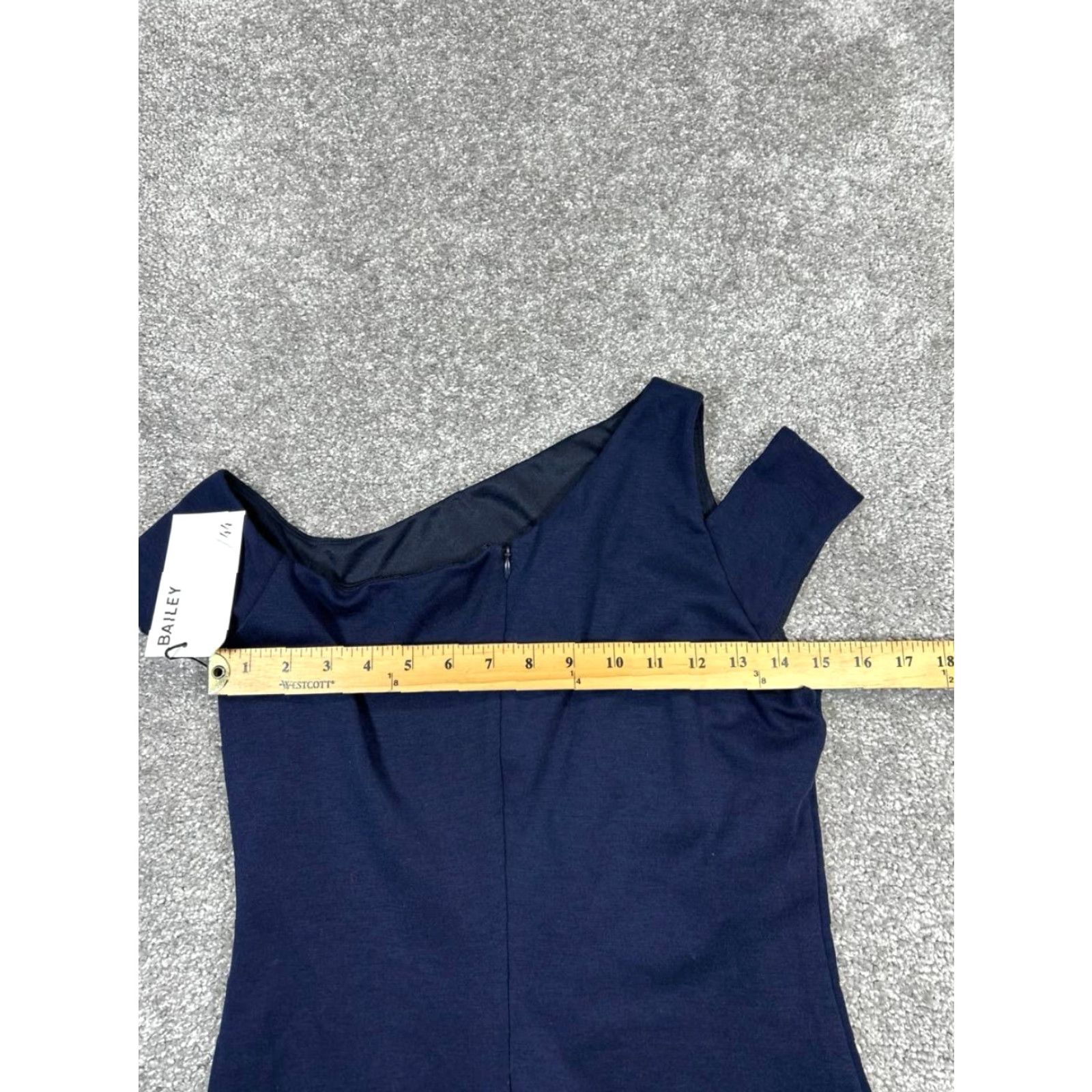 Bailey 44 Bailey 44 Dress Womens Medium Blue Bodycon Sleeveless Knee Length Round Neck Casual Vintage No Size M / US 6-8 / IT 42-44 - 6 Thumbnail