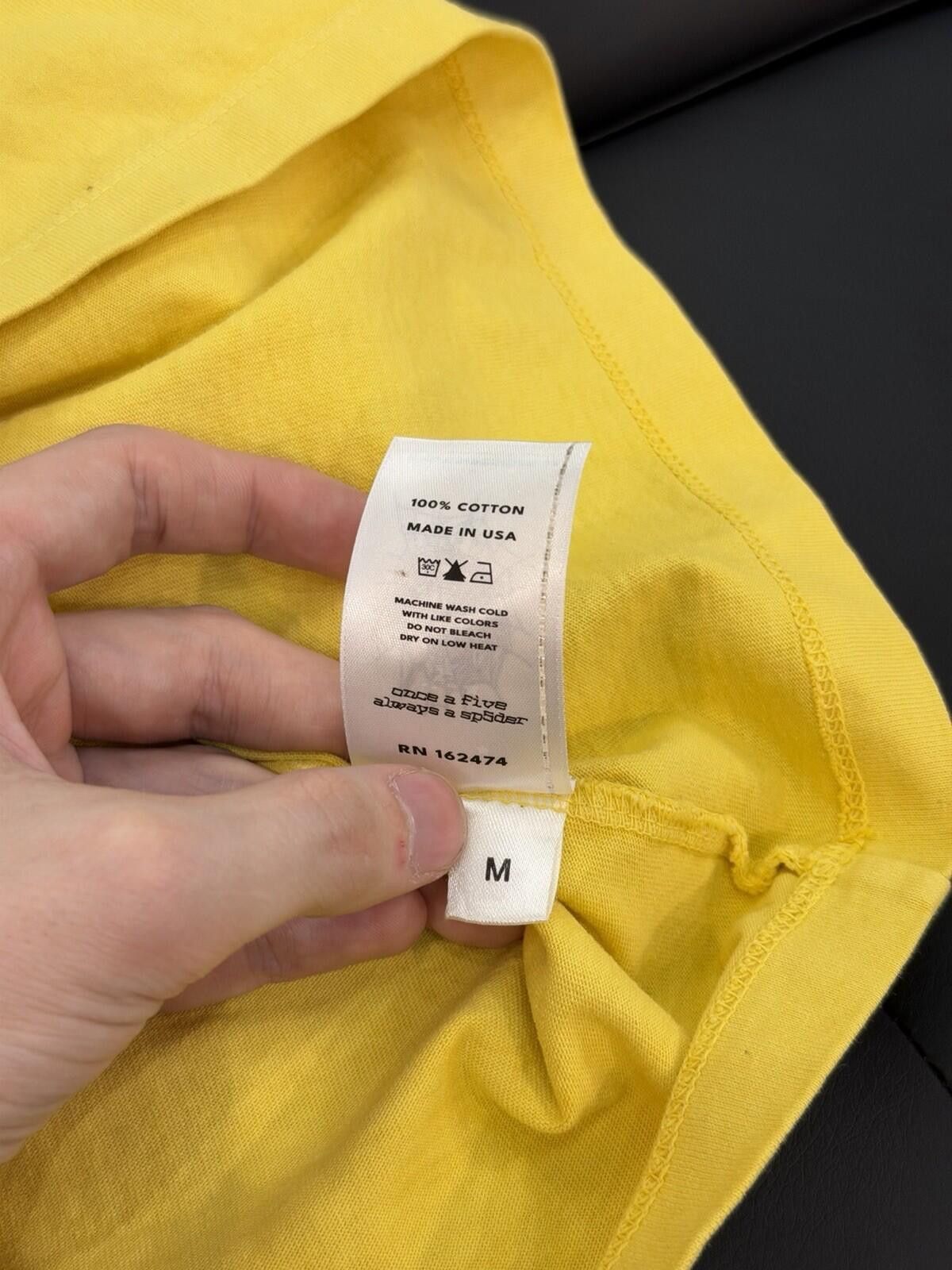Other Sp5der OG Web V2 Tee Stones Brand New Yellow Size (M) Size US M / EU 48-50 / 2 - 9 Thumbnail