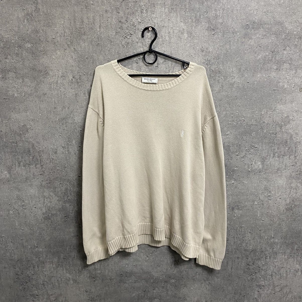 Heavy YSL Sweater Knit Thick Yves Saint Laurent Sweater