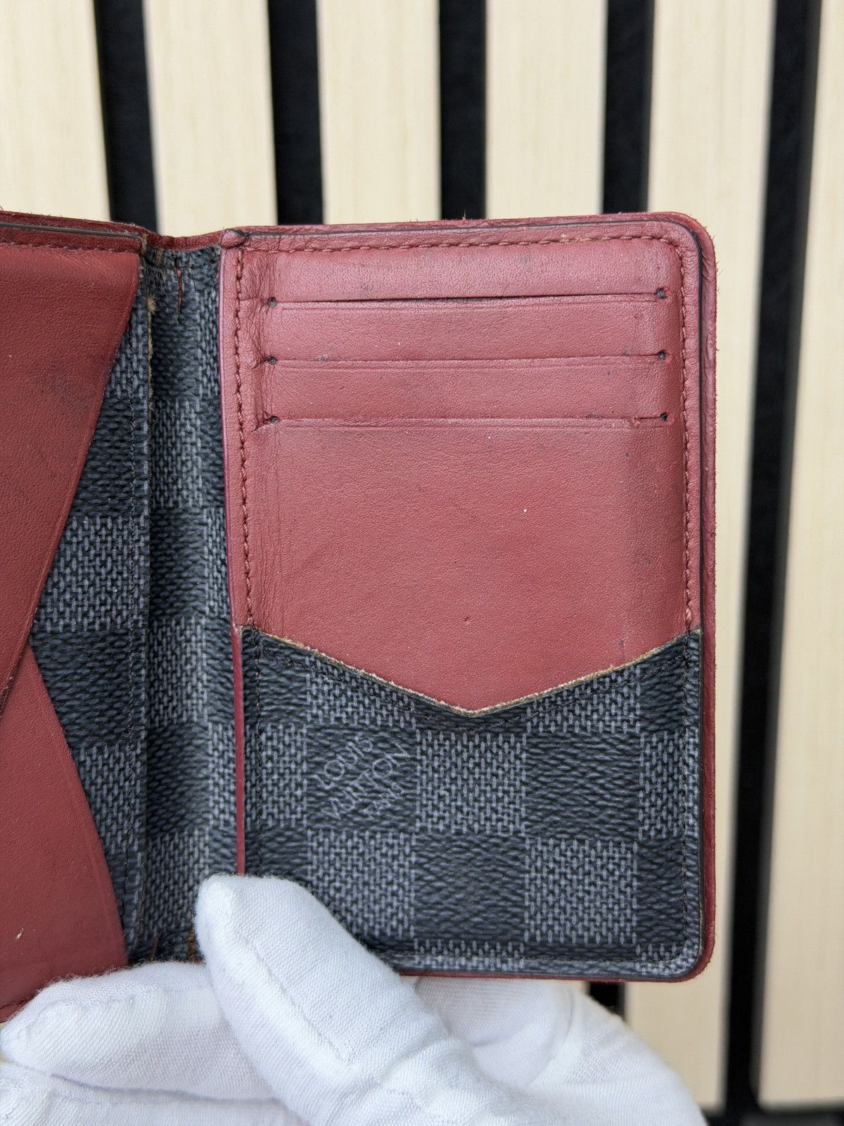 Louis Vuitton Louis Vuitton Bordeaux Damier Graphite Canvas Pocket Size ONE SIZE - 11 Thumbnail