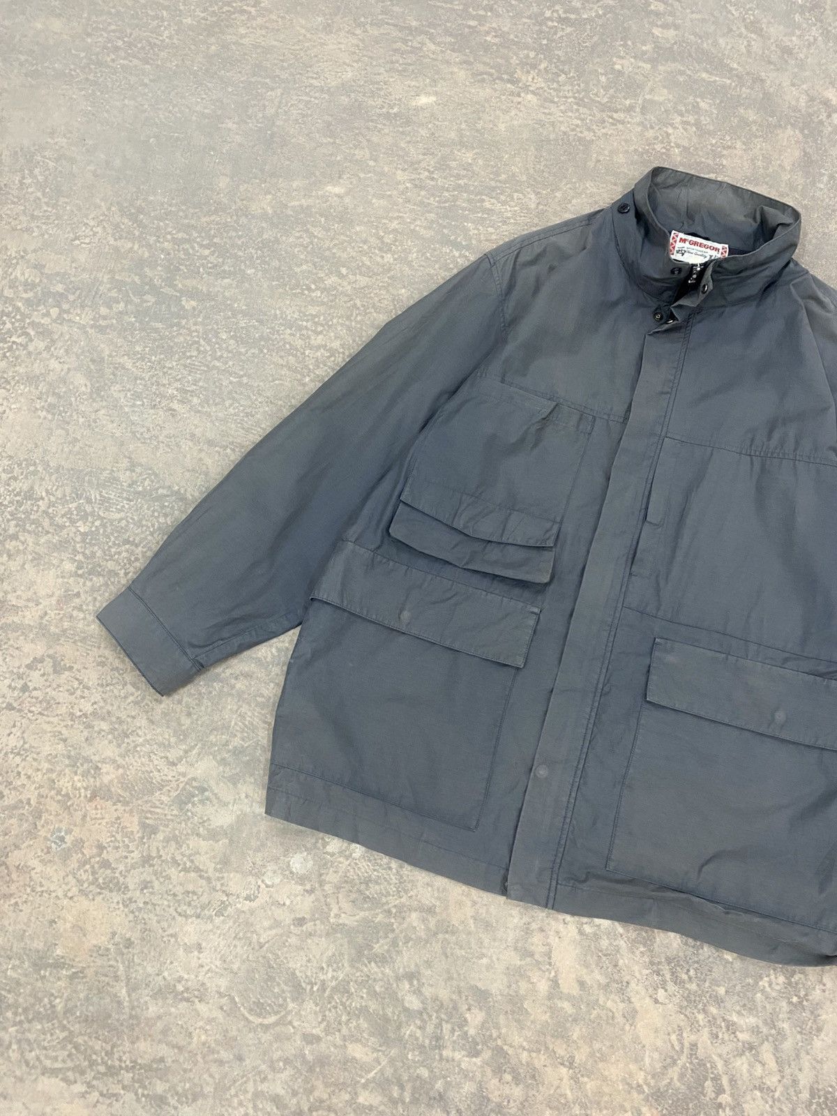 McGregor VINTAGE 11 POCKET TACTICAL ZIPPER CARGO JACKET MILITARY Size US XXL / EU 58 / 5 - 4 Thumbnail