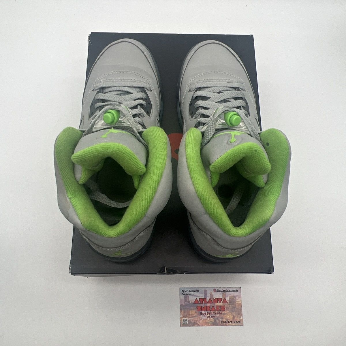 Jordan Brand Air Jordan 5 Green Bean Size US 6 / EU 39 - 7 Thumbnail