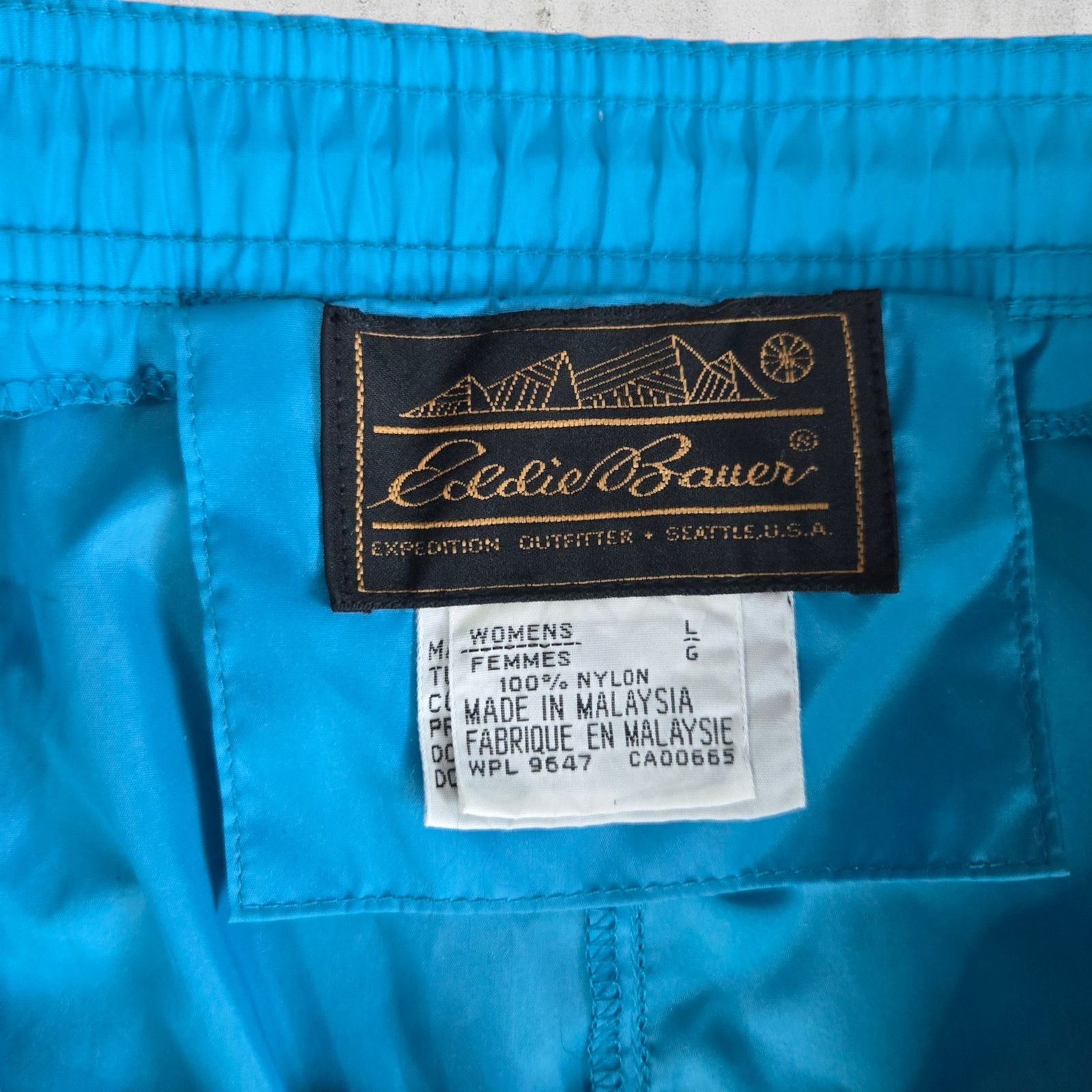 Eddie Bauer Vintage Eddie Bauer Blue Windbreaker Set Size Large Size 34" / US 12 / IT 48 - 11 Thumbnail