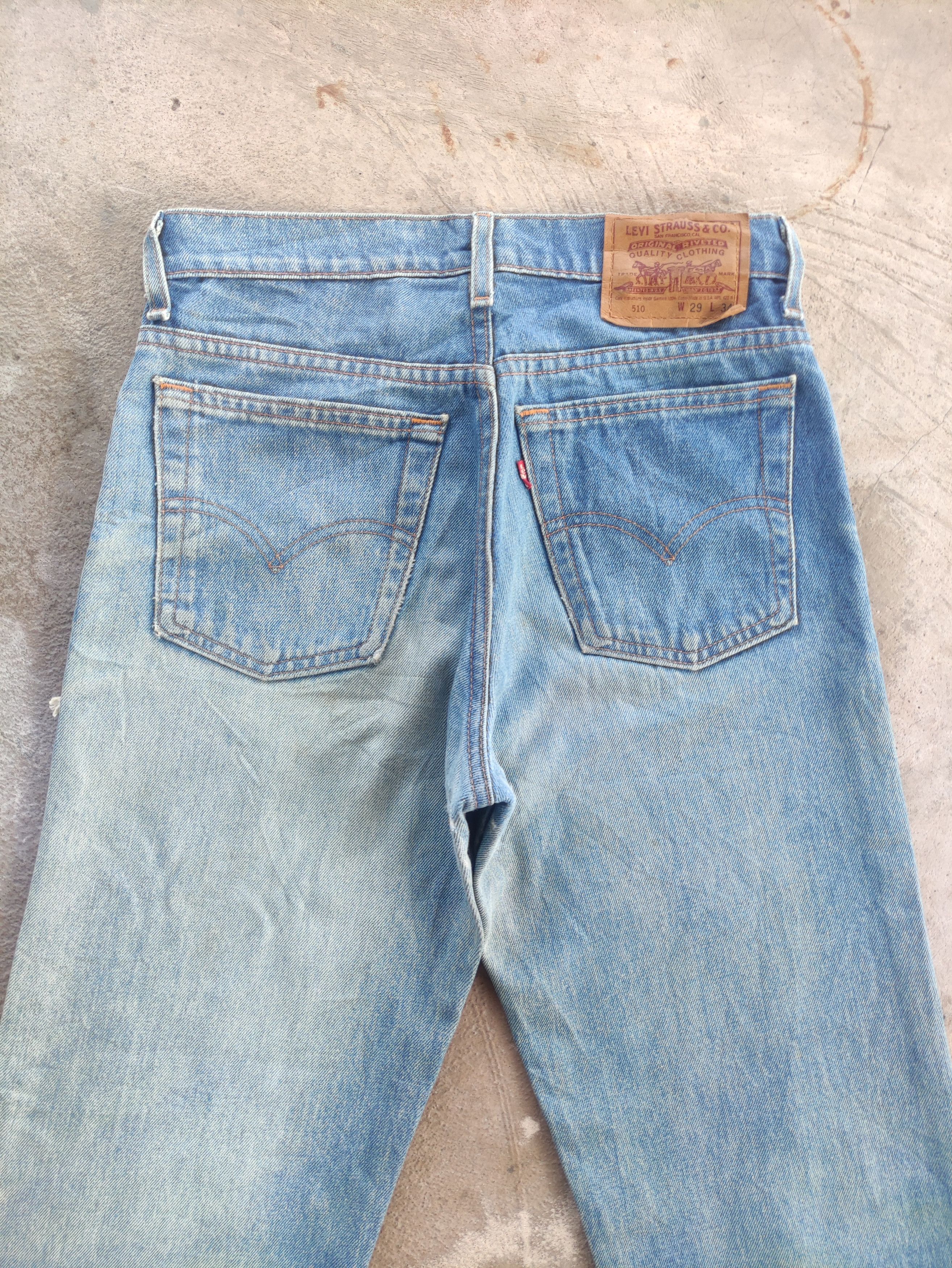 Levi's Vintage Levis Jean Distressed Faded Denim pants Size US 29 - 10 Thumbnail