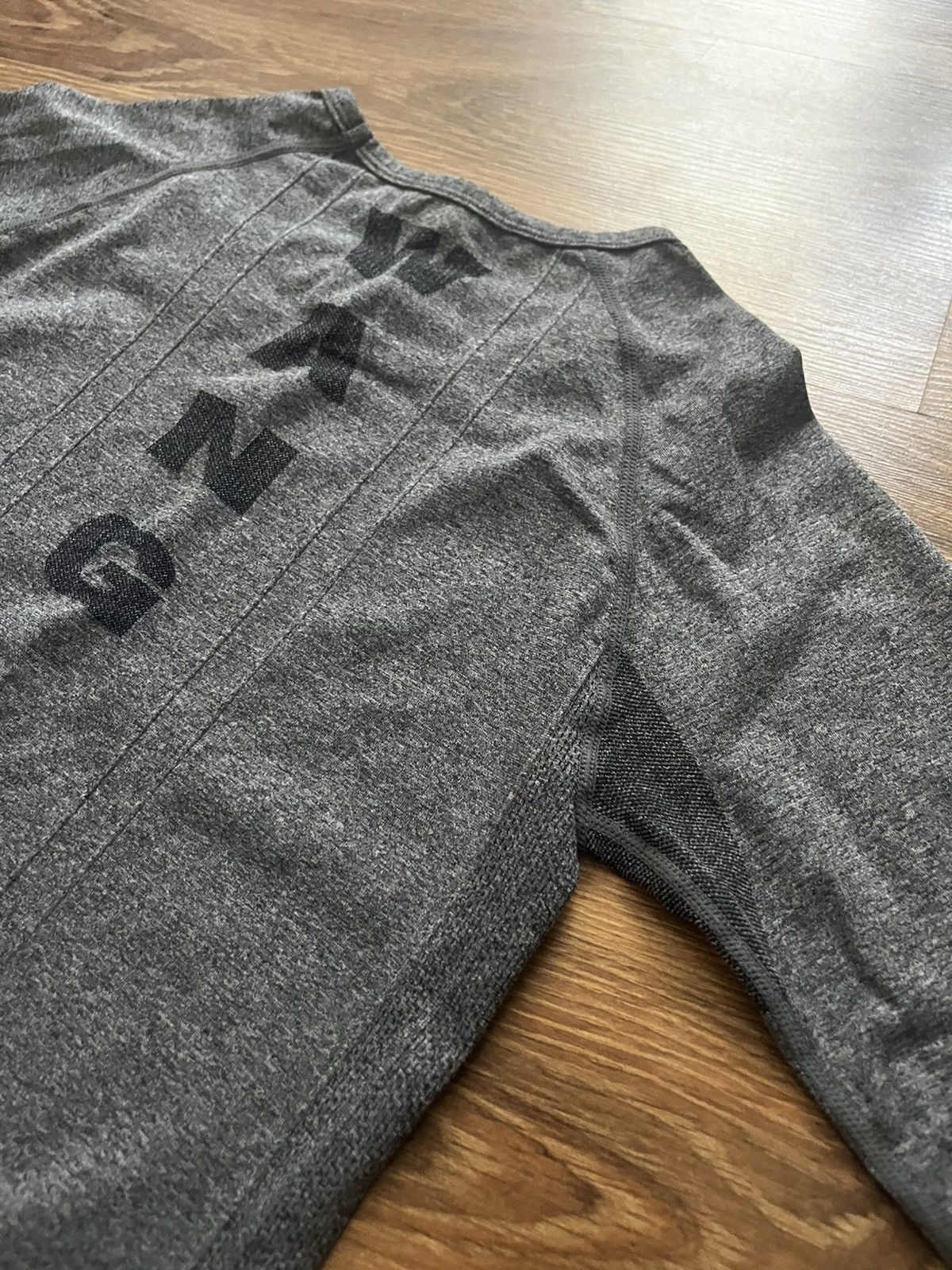 Alexander Wang Alexander Wang Sport Set Long Sleeve + Leggings Grey Logo Size M / US 6-8 / IT 42-44 - 8 Thumbnail