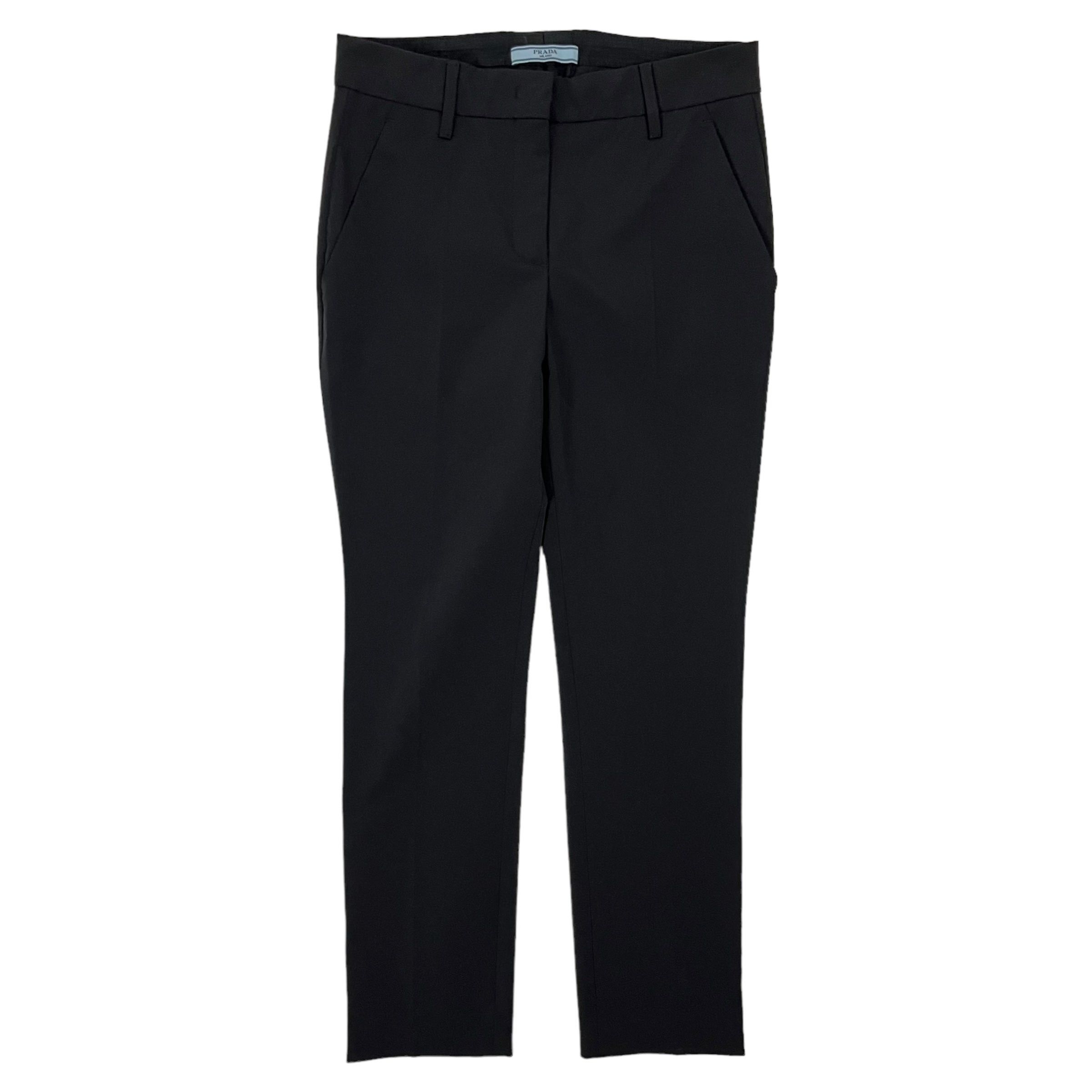 Prada Women's Prada Nylon Trousers - Size S Size 28" / US 6 / IT 42 - 1 Thumbnail