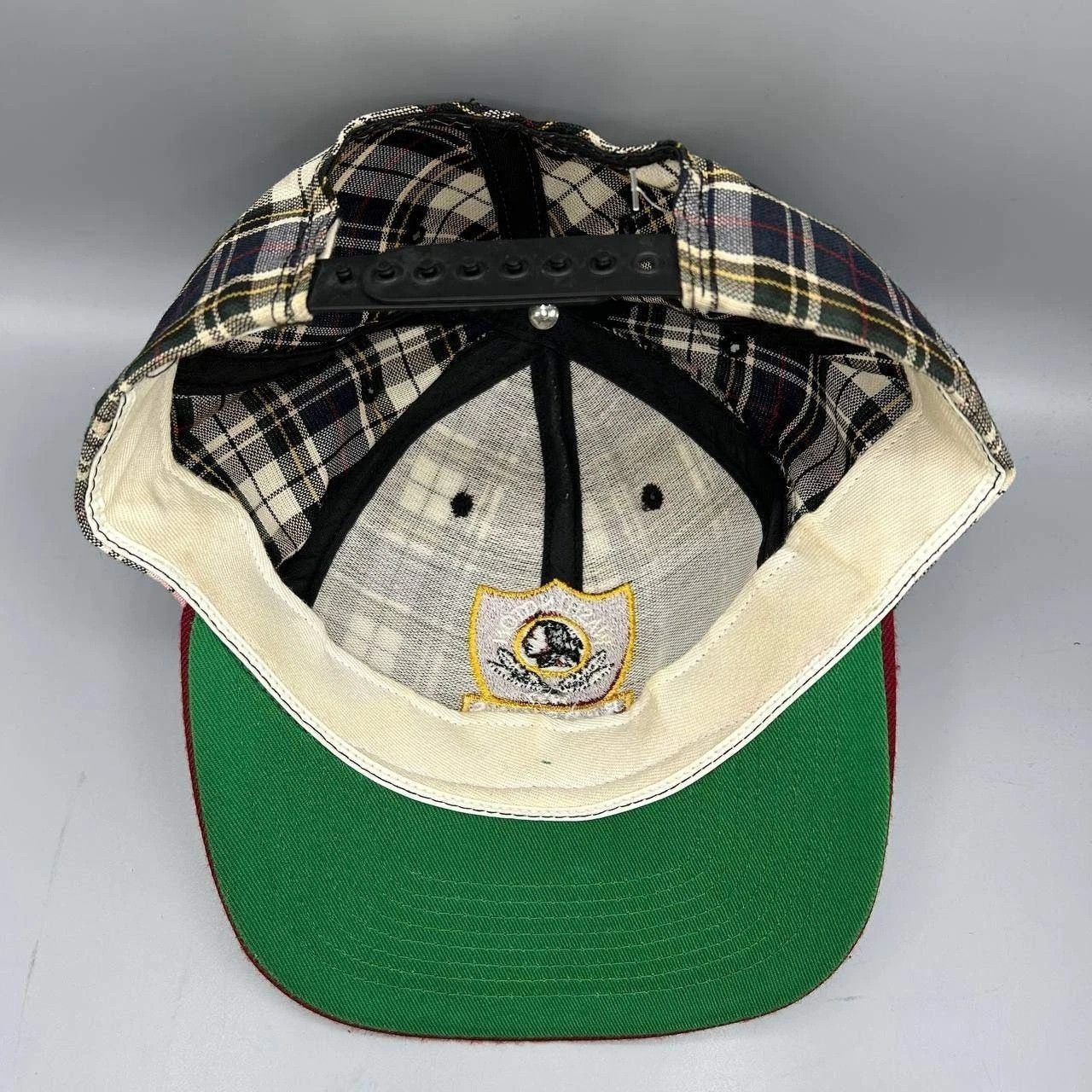 American Needle Vintage Washington Redskins Commanders Hat Plaid Snap Back Size ONE SIZE - 2 Thumbnail