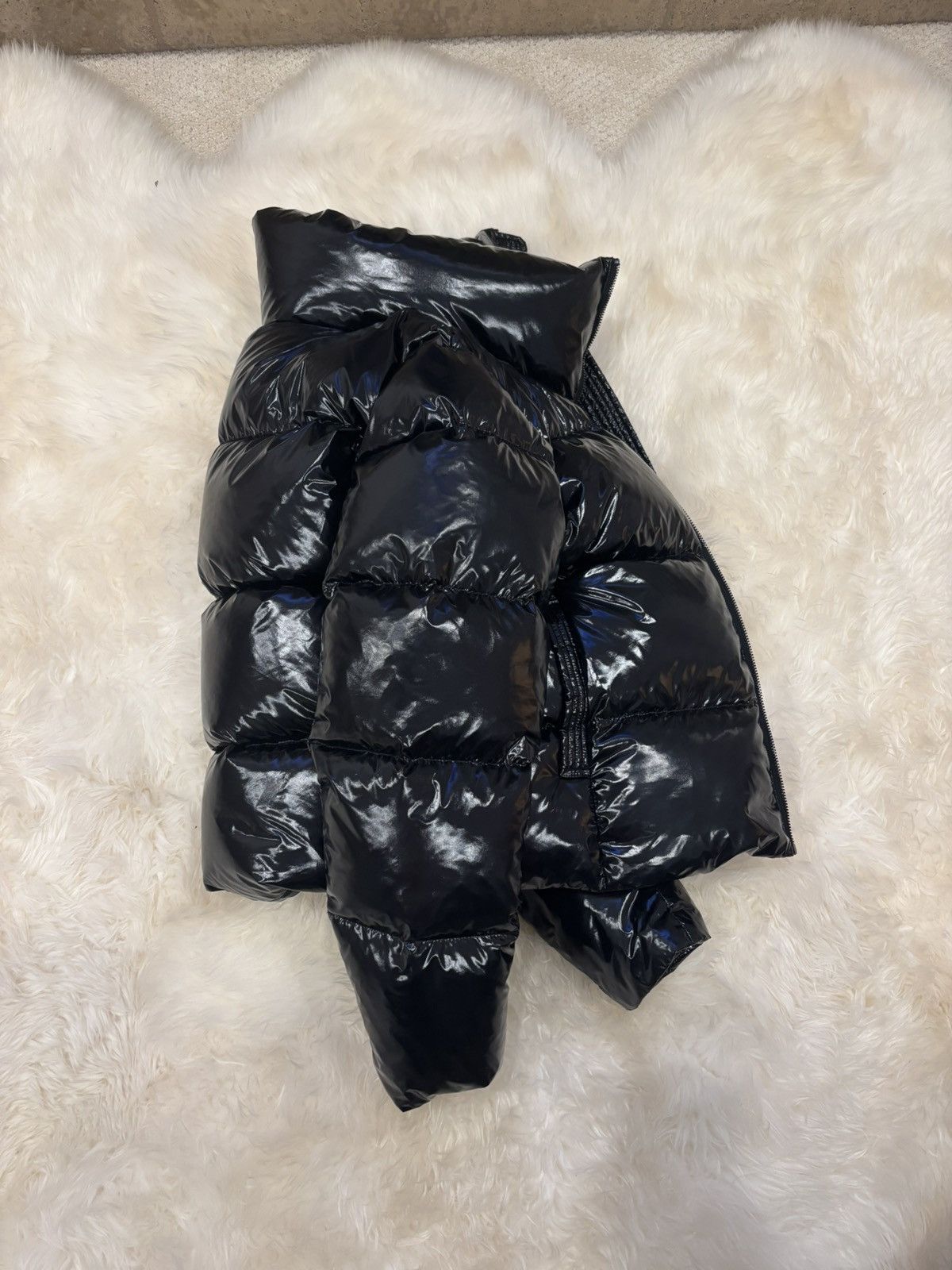 Carbon High Shine Carbon 38 Puffer Size XS / US 0-2 / IT 36-38 - 4 Thumbnail