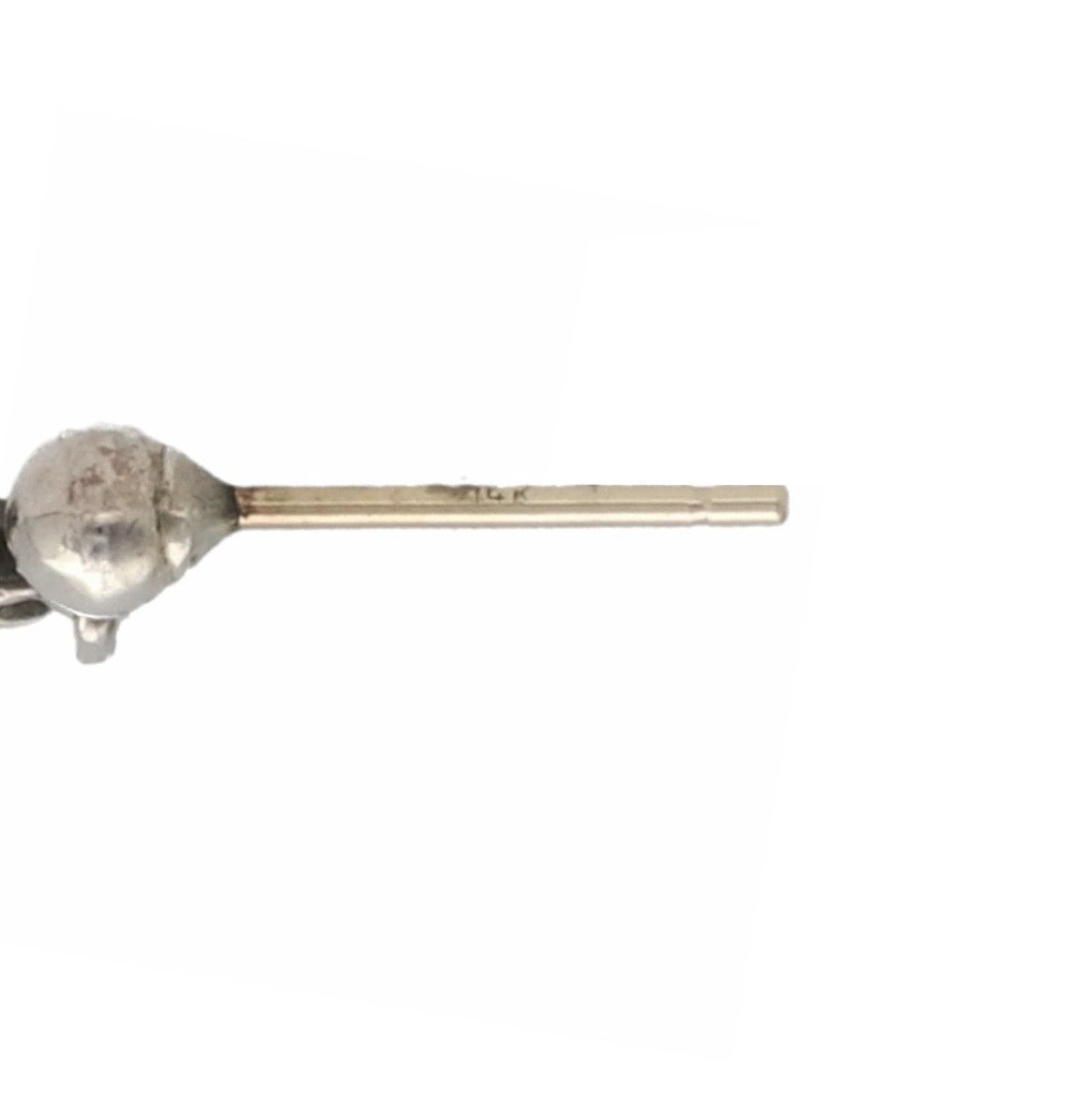 Chrome Hearts CHROME HEARTS TINY E DIAMOND EARRING Size ONE SIZE - 3 Thumbnail