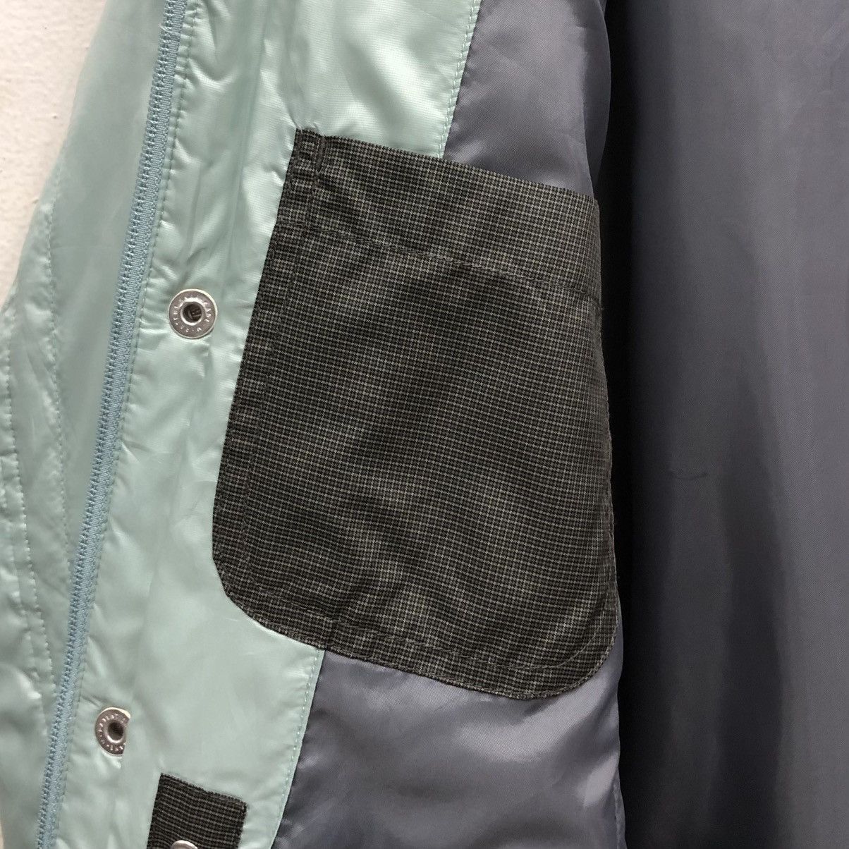 Japanese Brand Crocodile Quilted Light Puffer Jacket Size US L / EU 52-54 / 3 - 13 Thumbnail