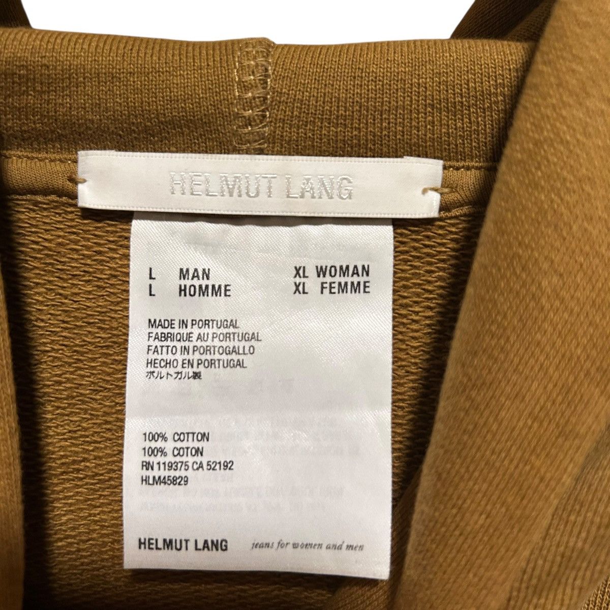 Helmut Lang Helmut Lang paint splatter pullover spellout logo hoodie Size US L / EU 52-54 / 3 - 5 Thumbnail