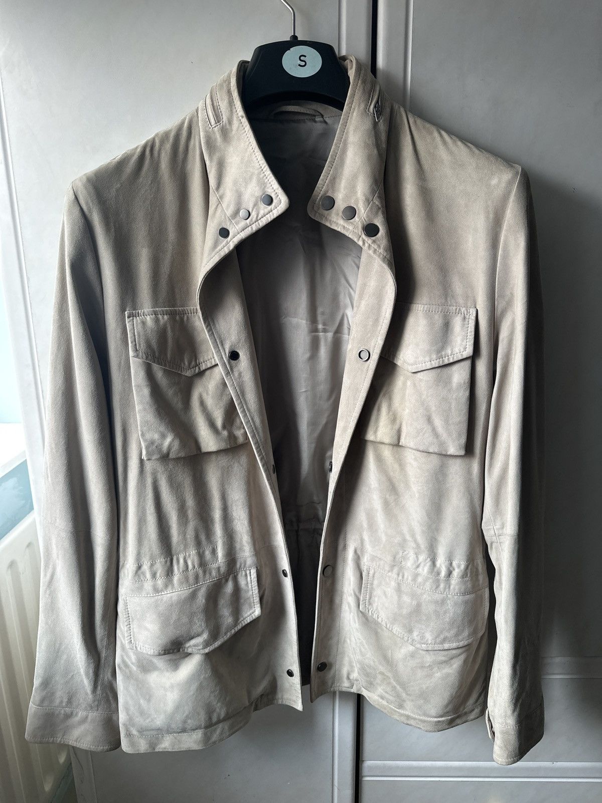 Thom Sweeney Thom Sweeney Suede Field Jacket Size US S / EU 44-46 / 1 - 1 Thumbnail